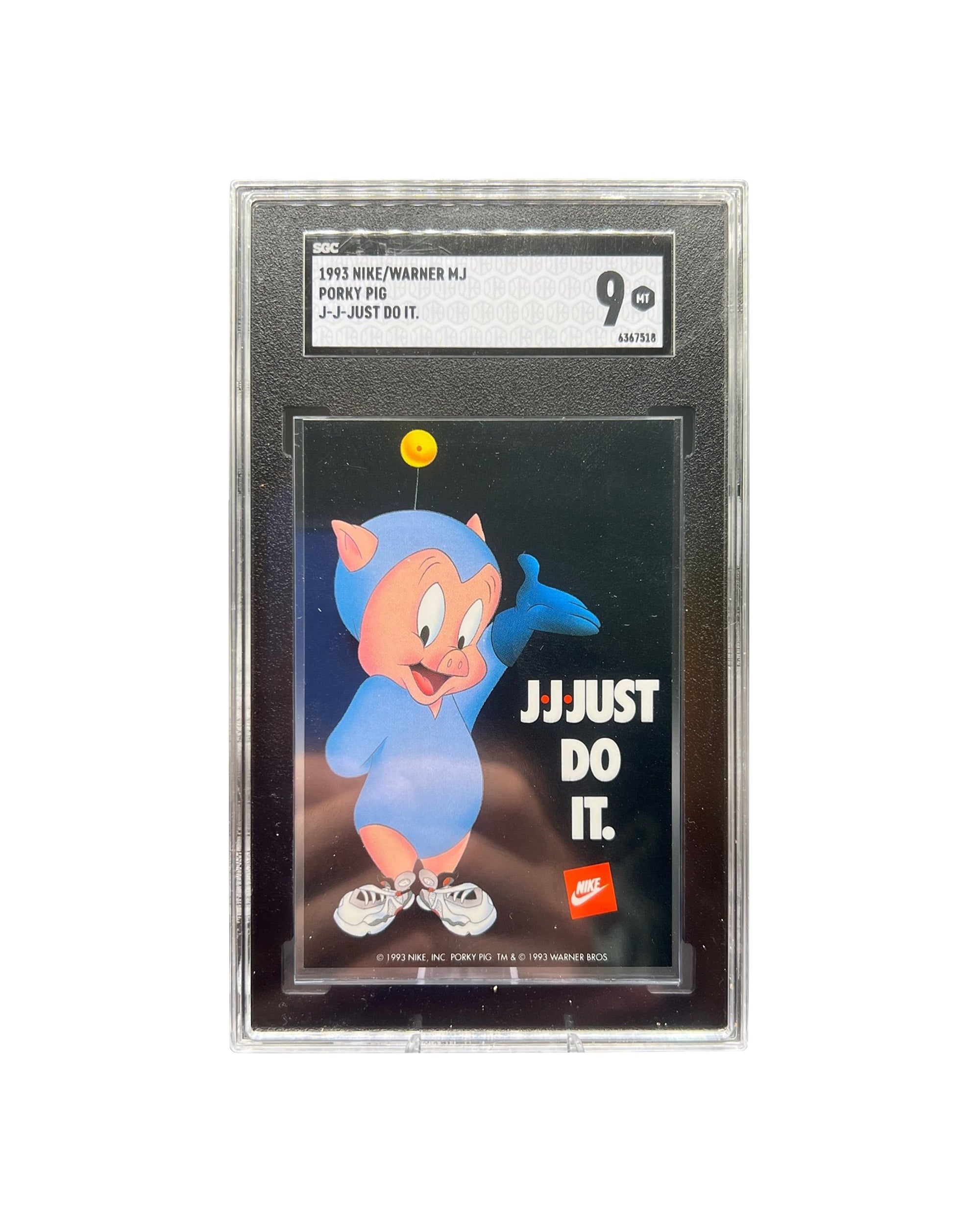 1993 Nike Porky Pig Mint 9