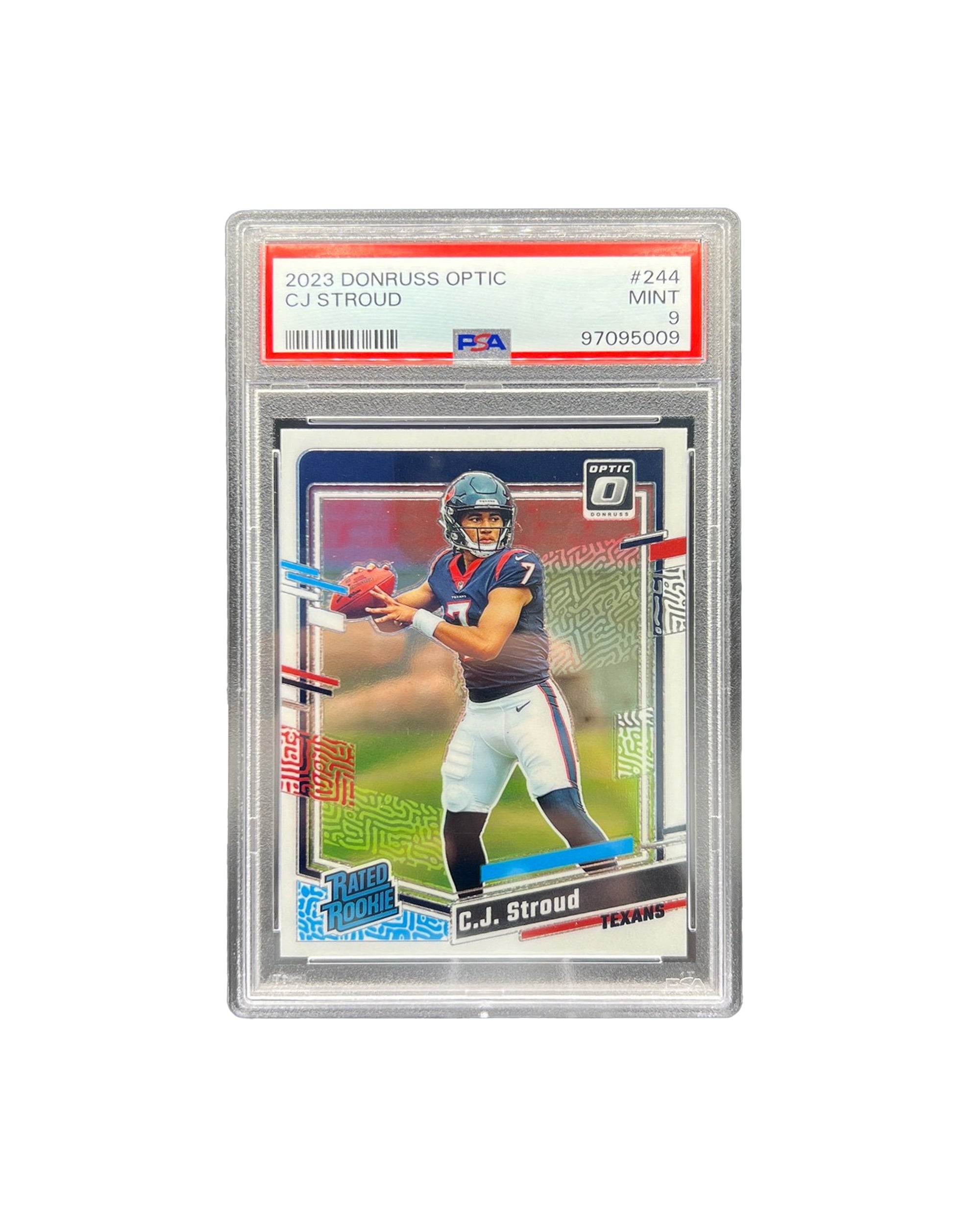 CJ Stroud Rookie DonRuss Optic Mint 9