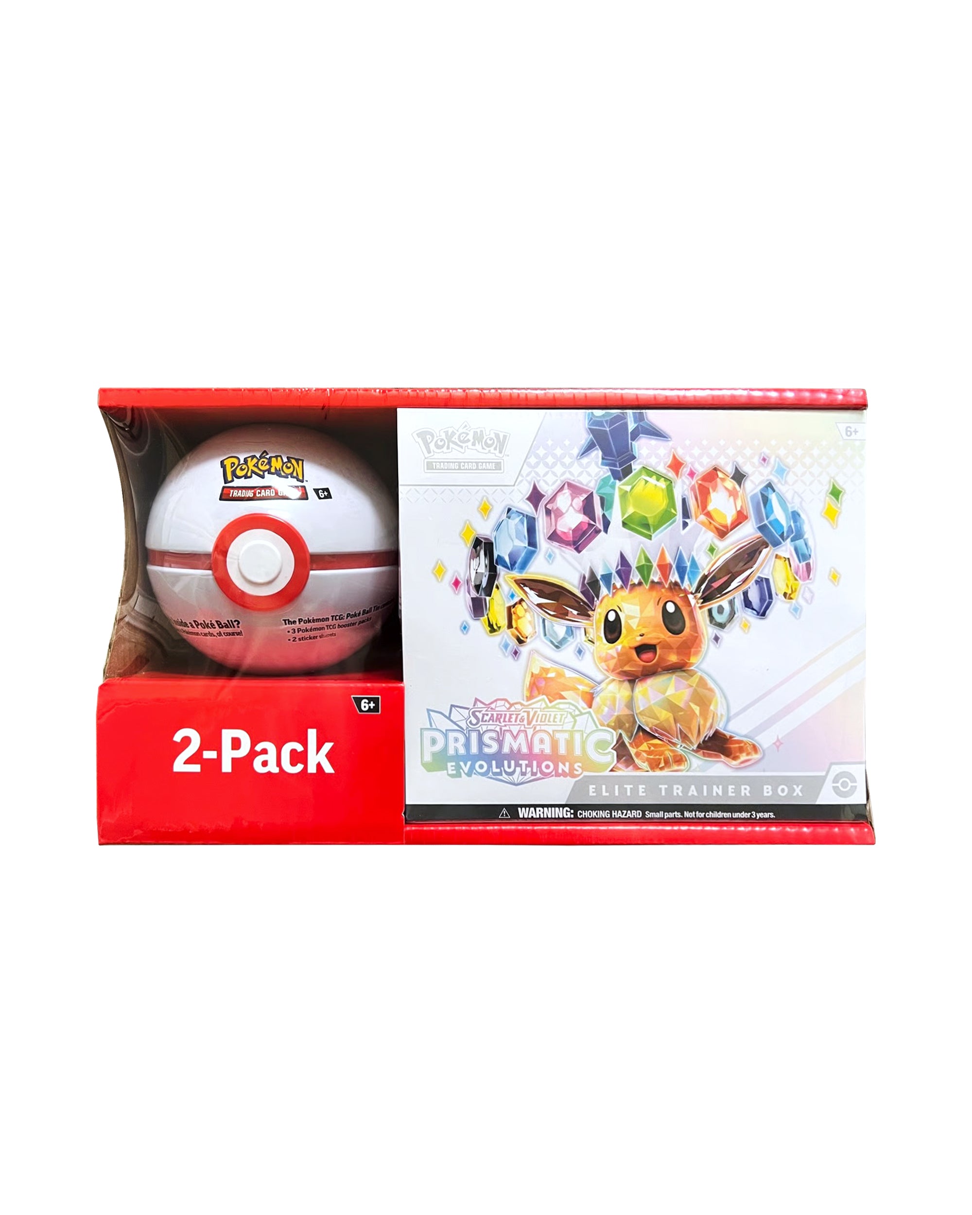 Prismatic Evolutions ETB + Pokeball Sam's Club Bundle