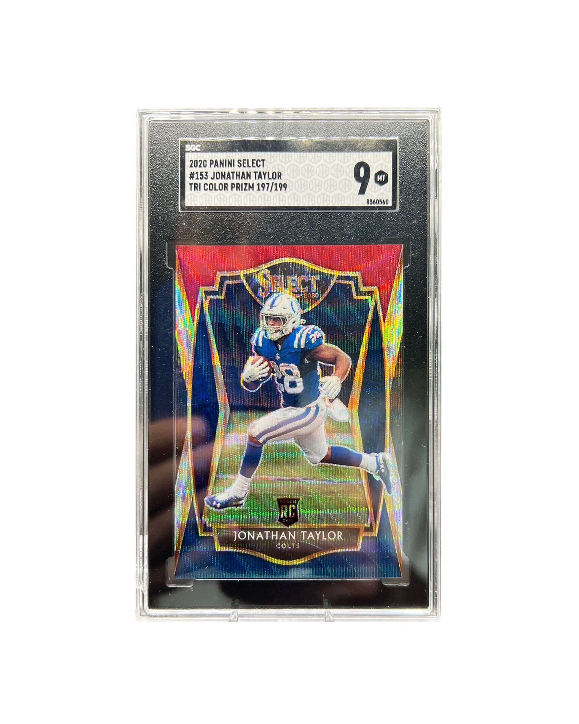 Jonathan Taylor Rookie 197/199 Mint 9