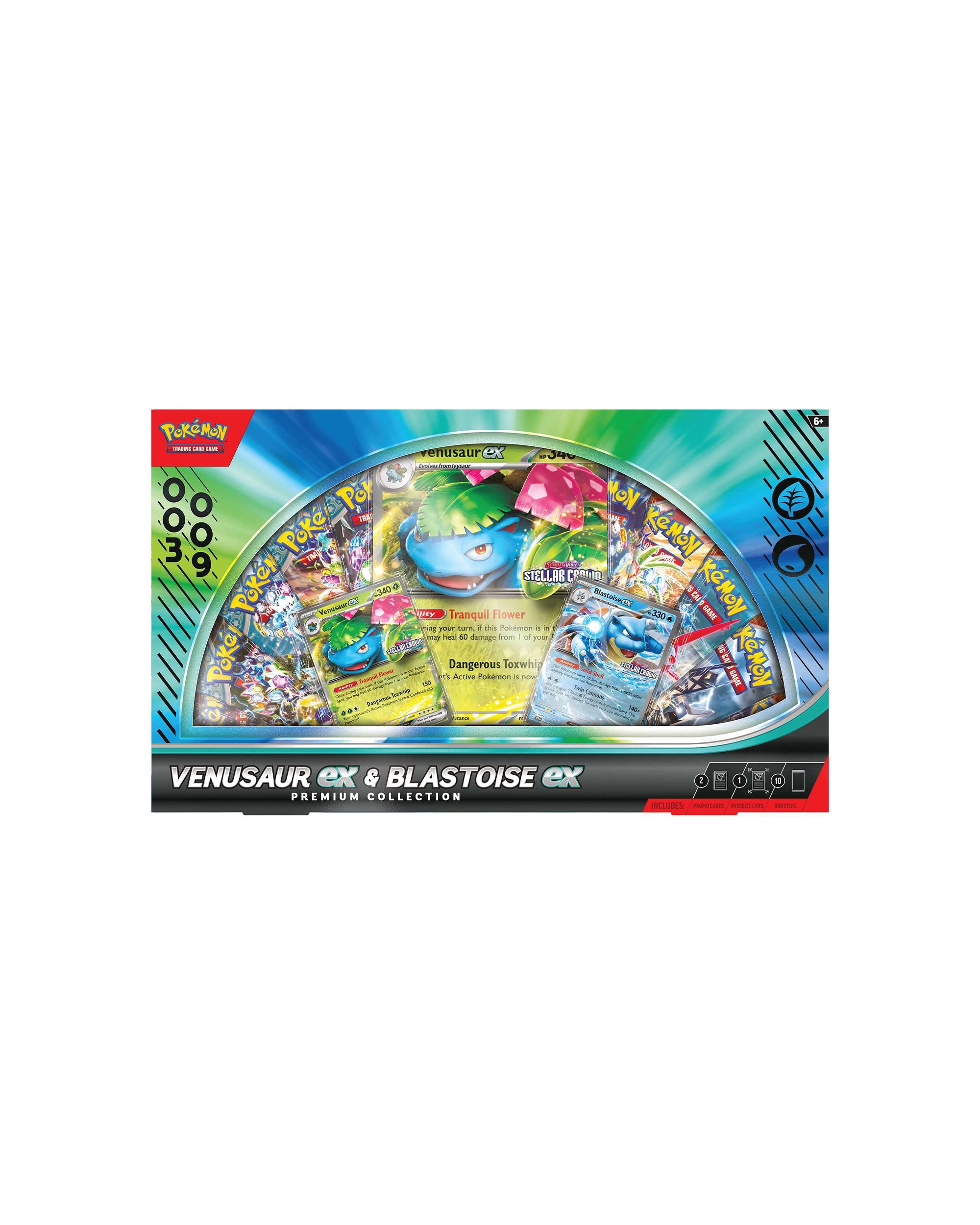Venusaur ex & Blastoise ex Premium Collection