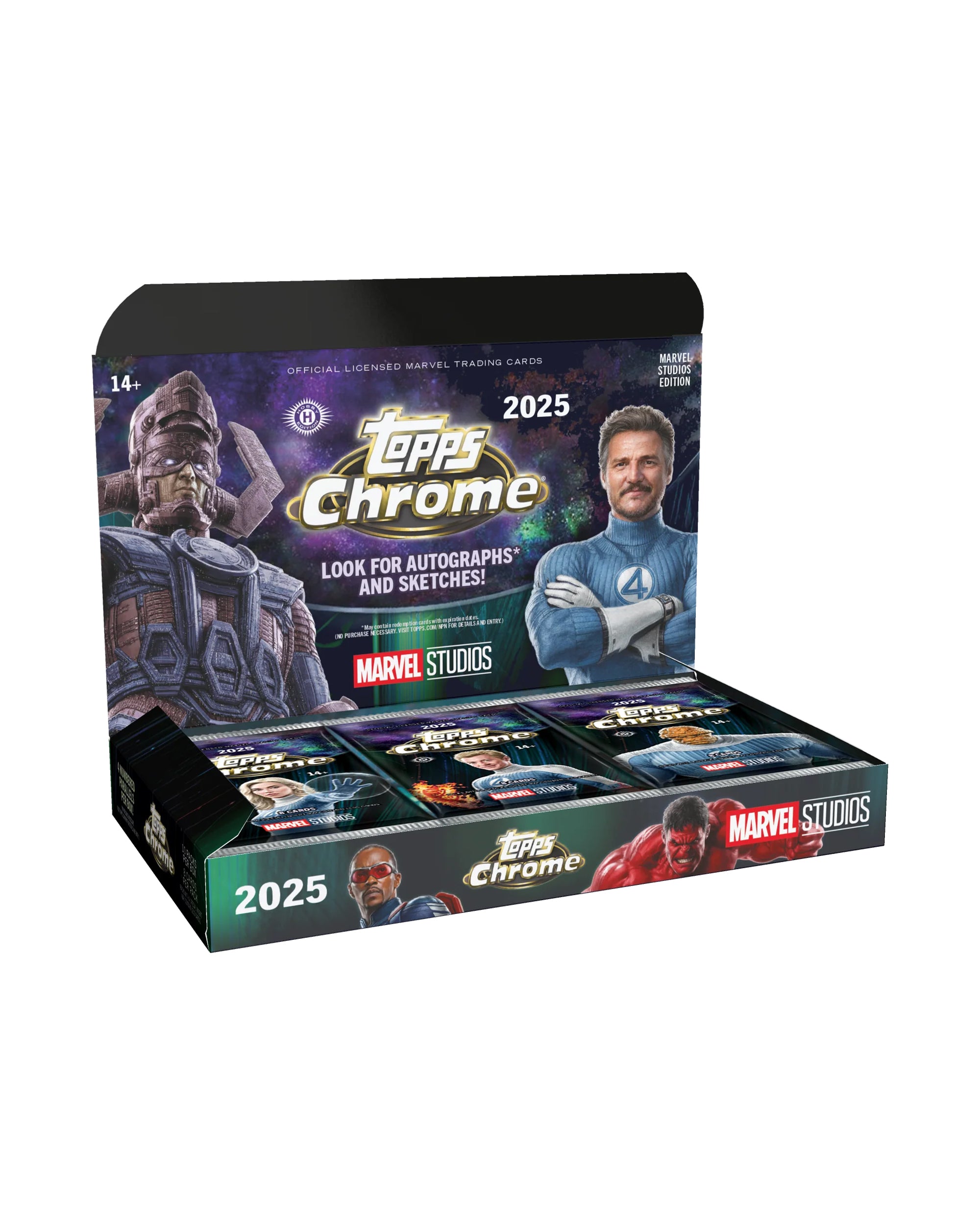 PYT 2025 Topps Marvel Studios Chrome Hobby Box Break