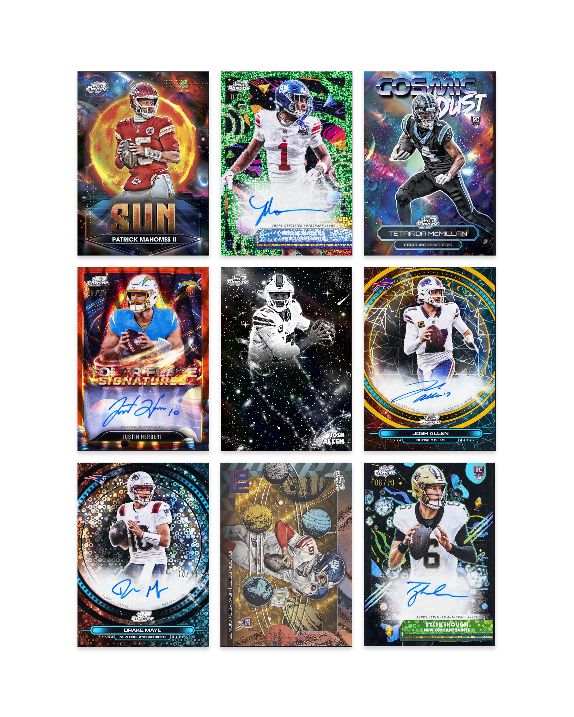 2025 Topps Cosmic Chrome Football Hobby Box Break (Pick Your Division)