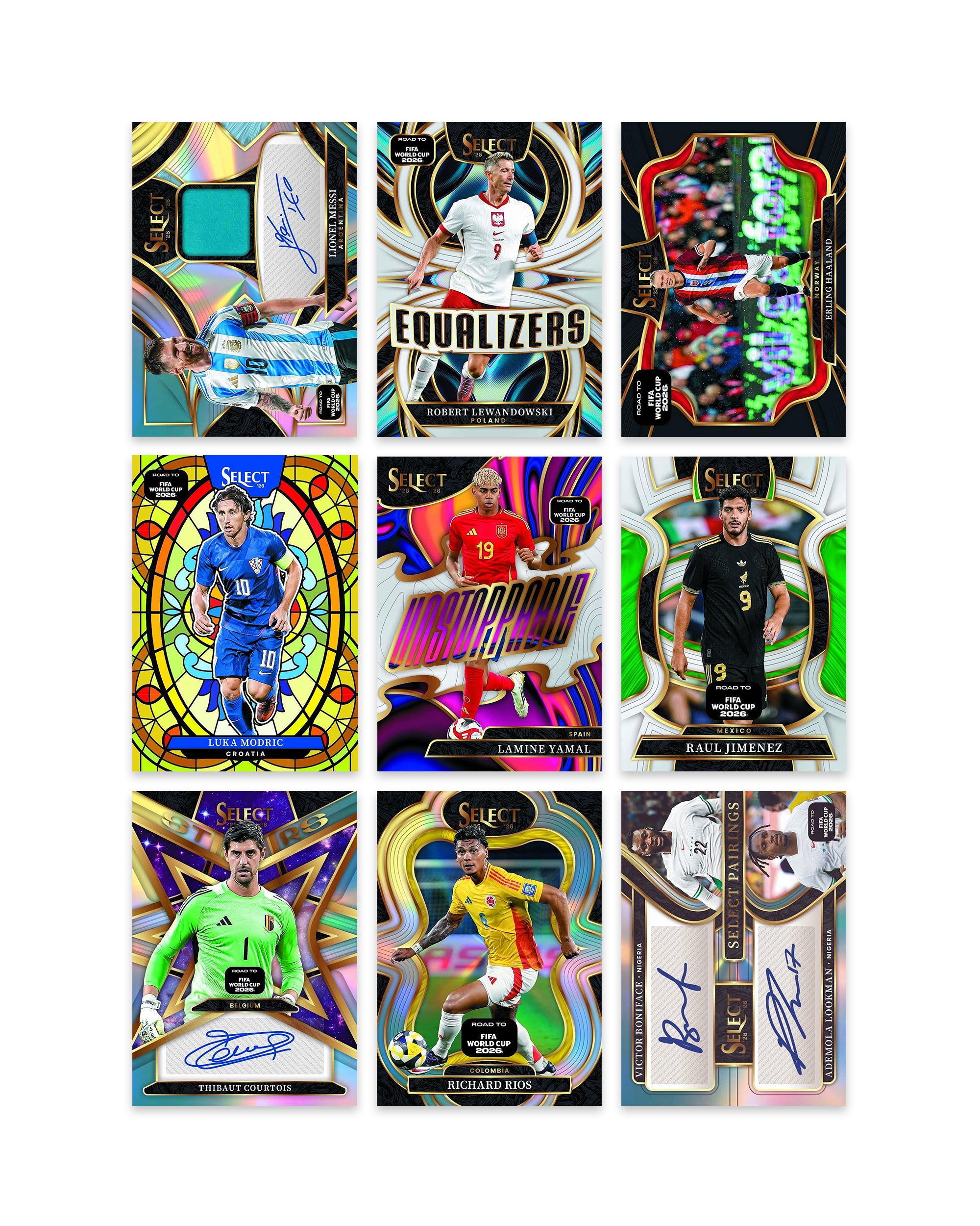 25-26 Panini Select Road to FIFA World Cup ’26 Soccer Hobby Box (Pick Your Country)