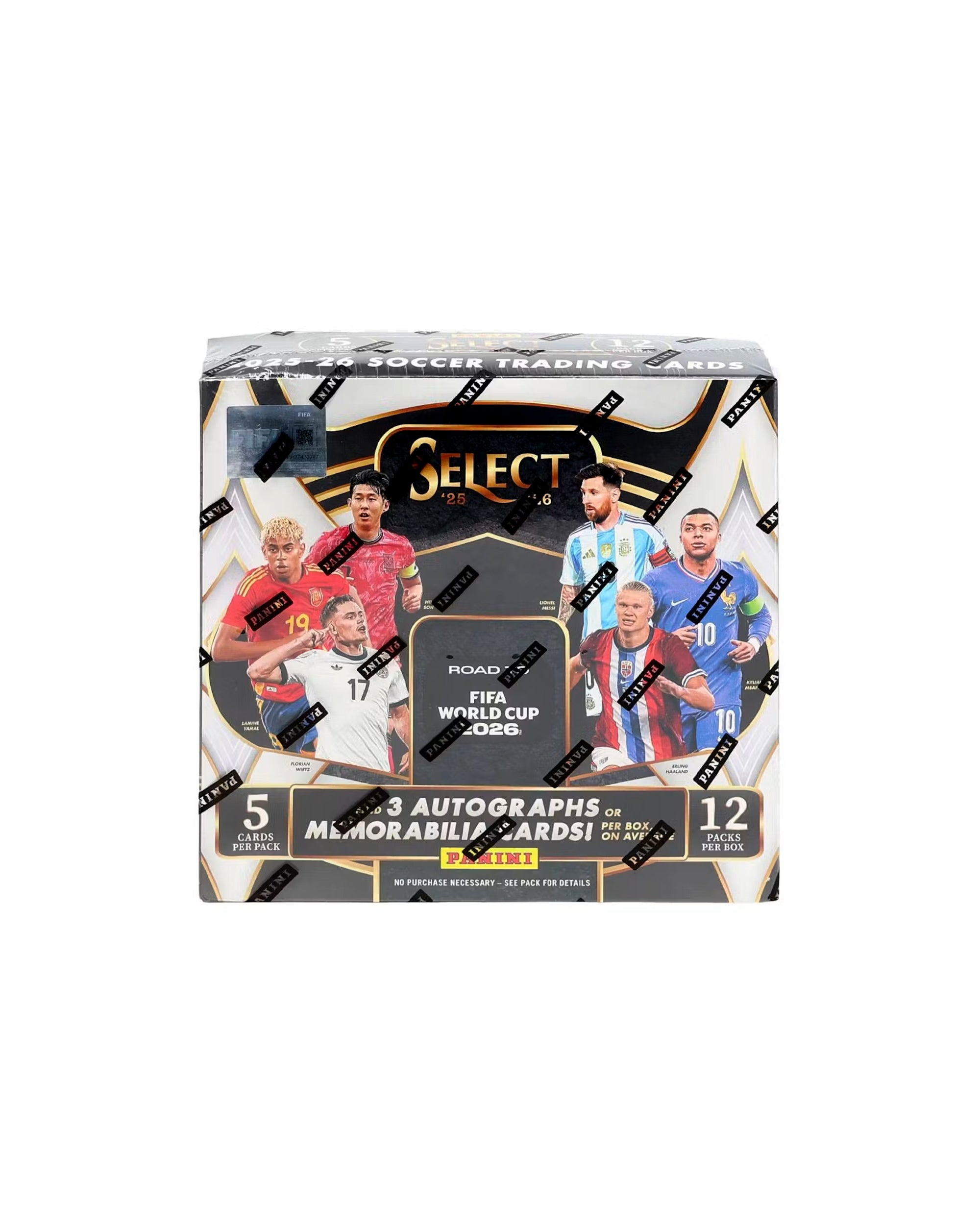 25-26 Panini Select Road to FIFA World Cup ’26 Soccer Hobby Box (Pick Your Country)