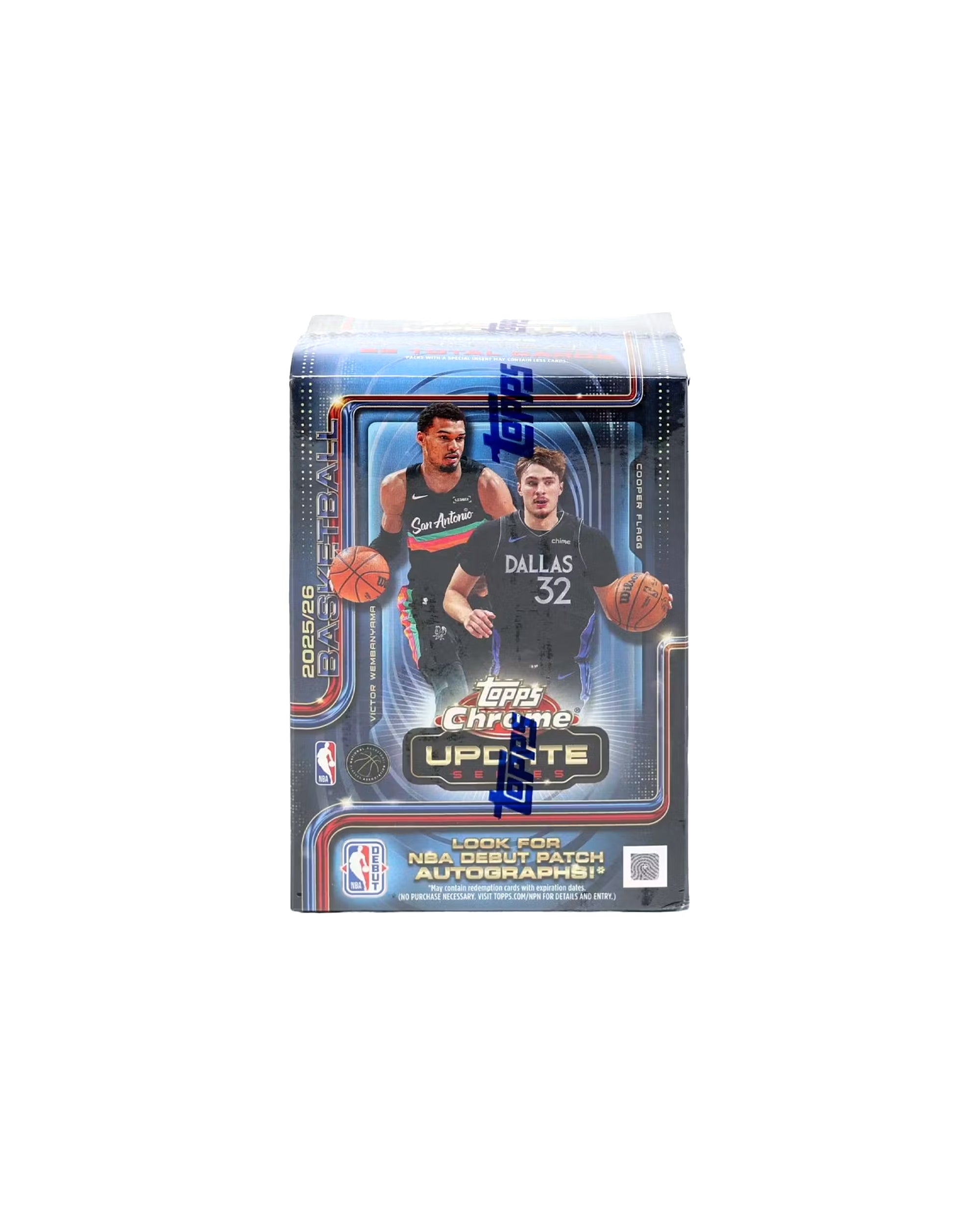 25-26 Topps Chrome Update Series Basketball Blaster Box Break