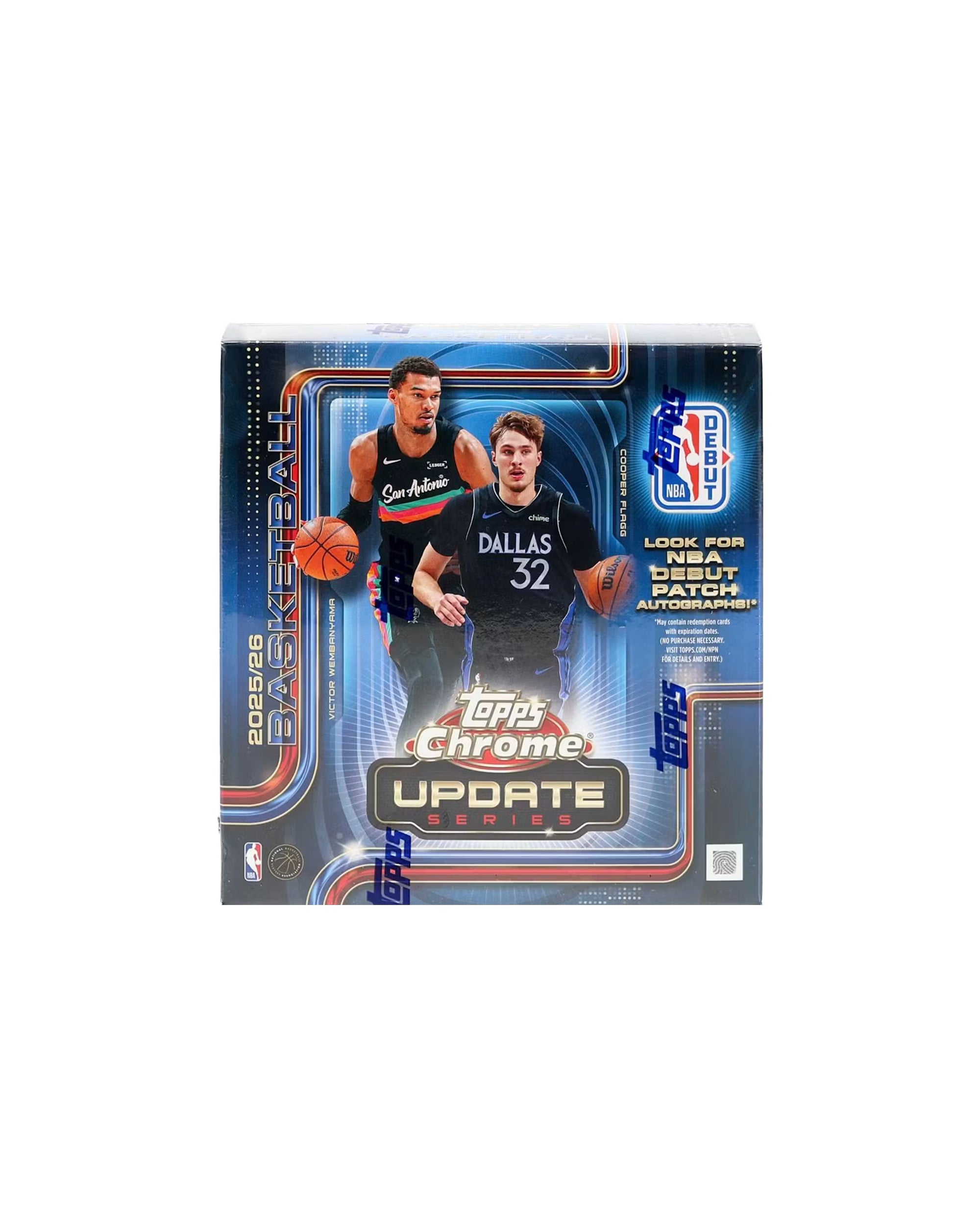 2025-26 Topps Chrome Update Basketball Mega Box