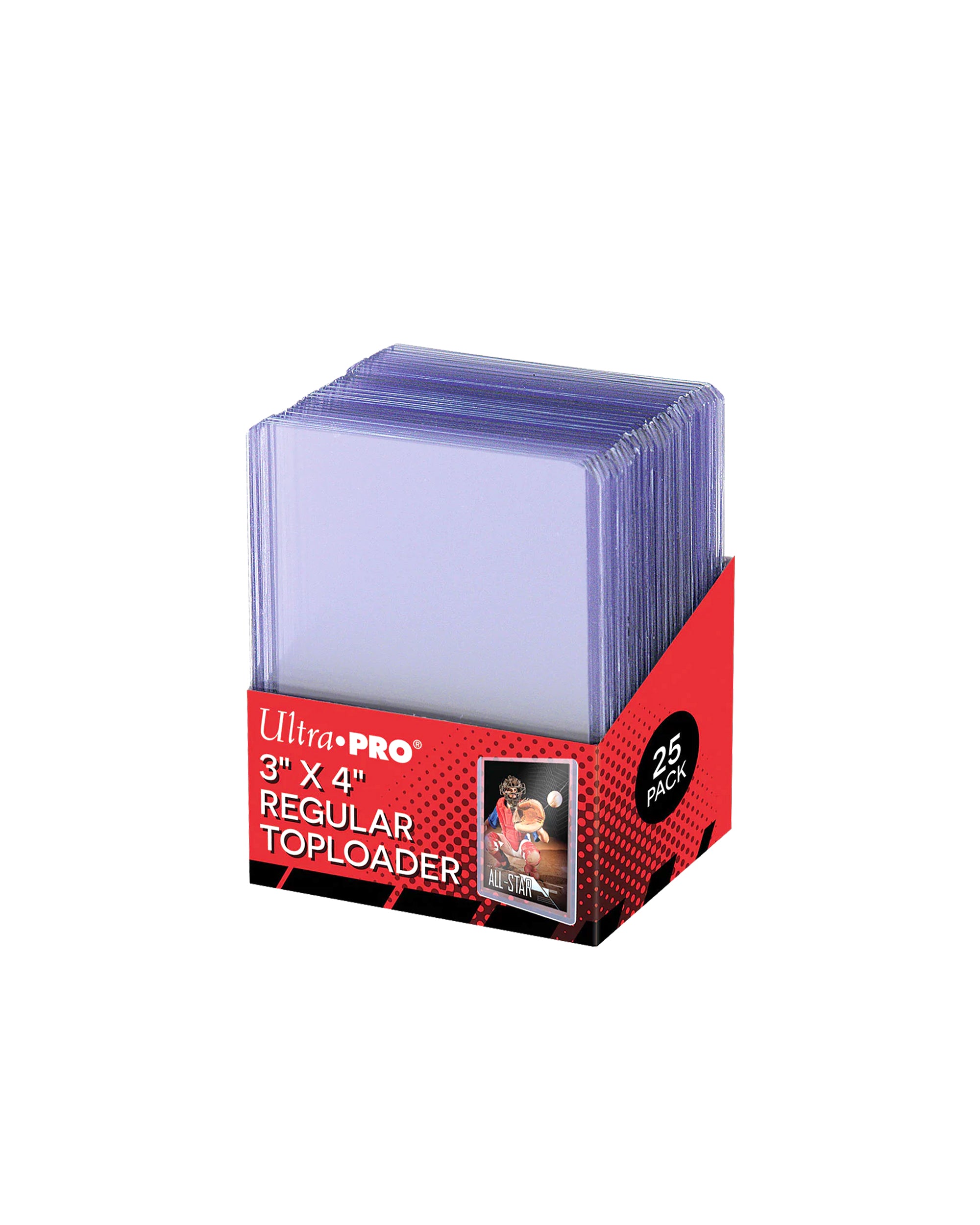 3" x 4" Clear Regular TOPLOADER® Sleeves (25ct)