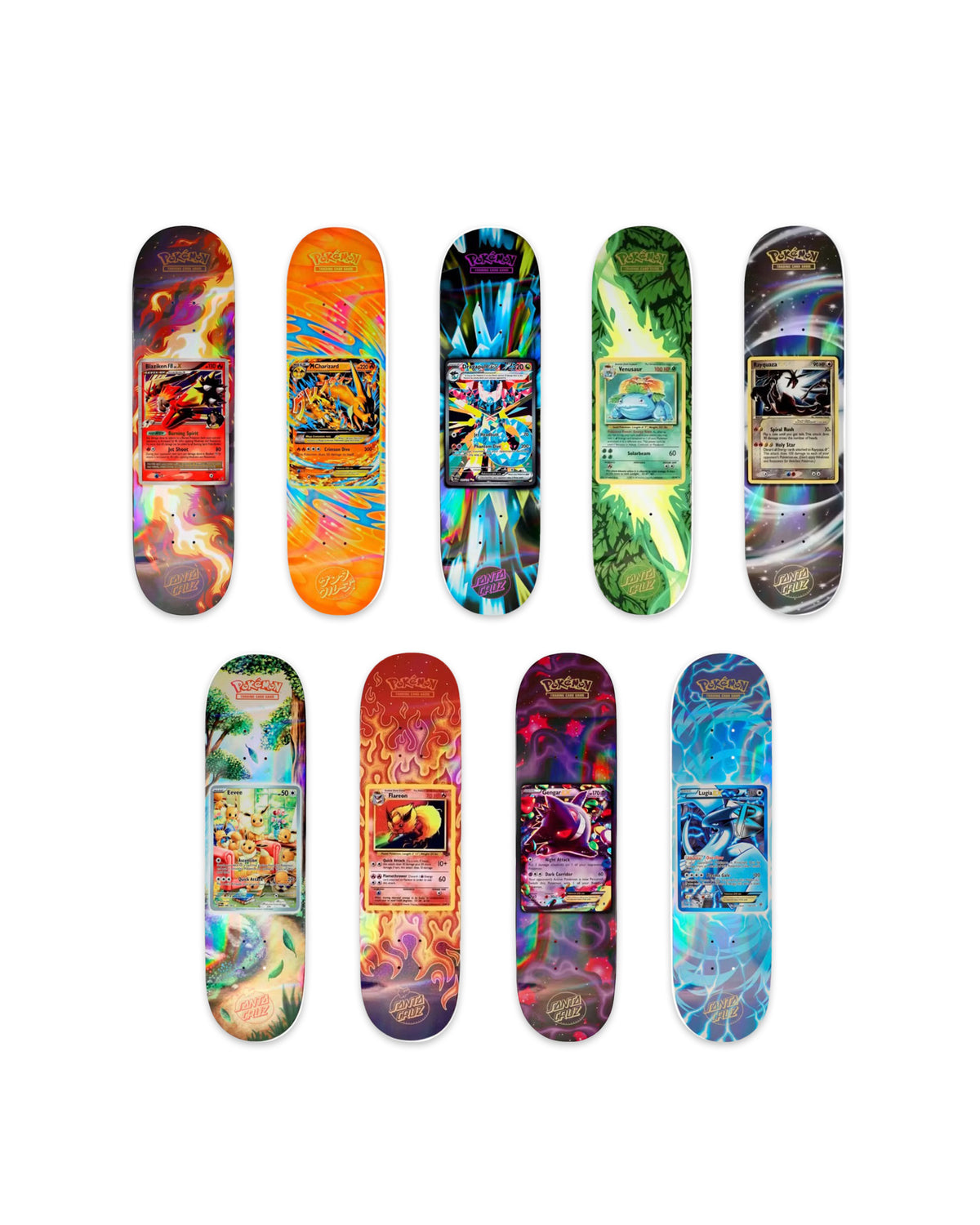 2026 Santa Cruz Skateboards x Pokémon Blind Bag Deck Break (Choose Your Energy) 5