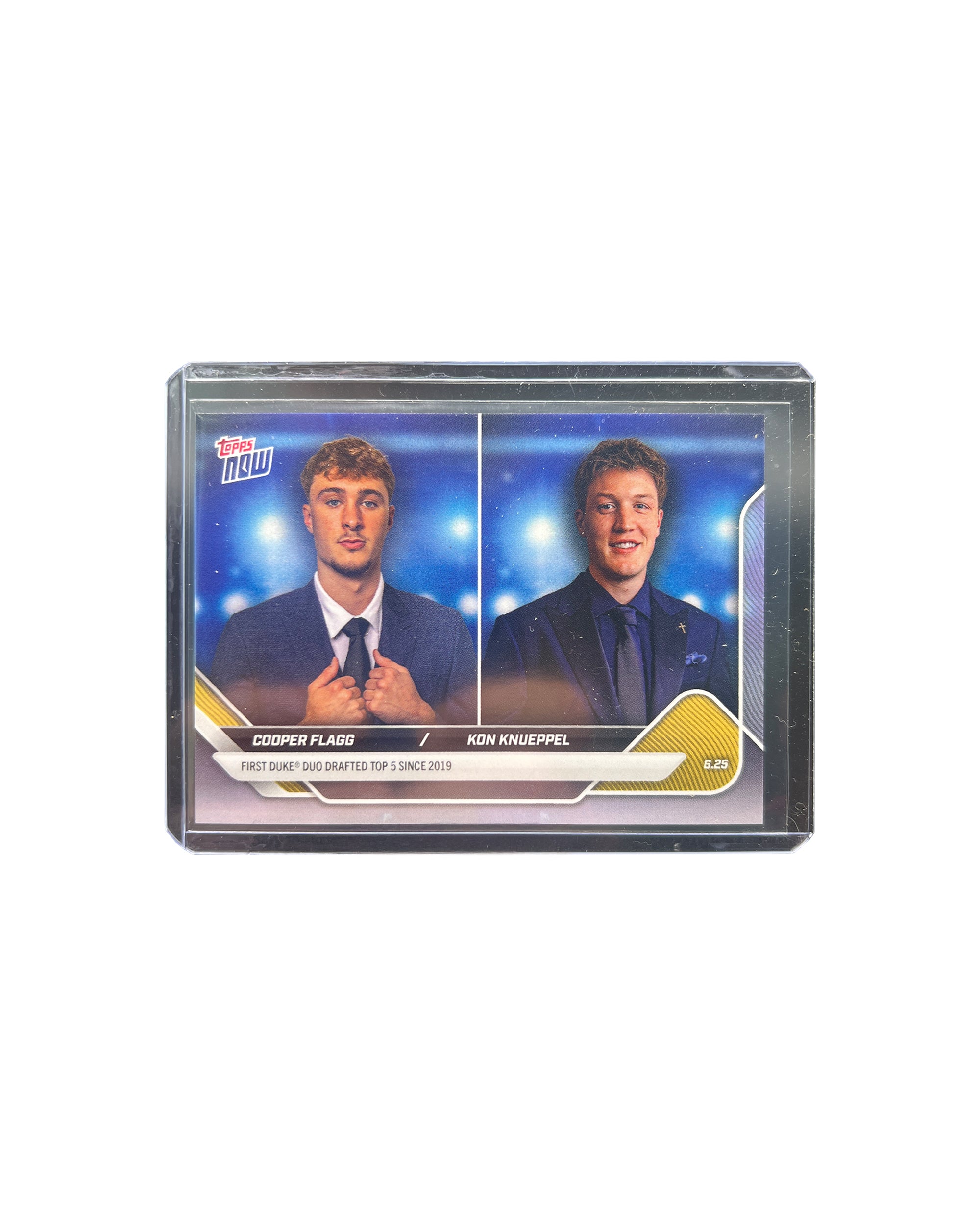 2025 Topps Now Basketball Cooper Flagg/Kon Knueppel Rookie