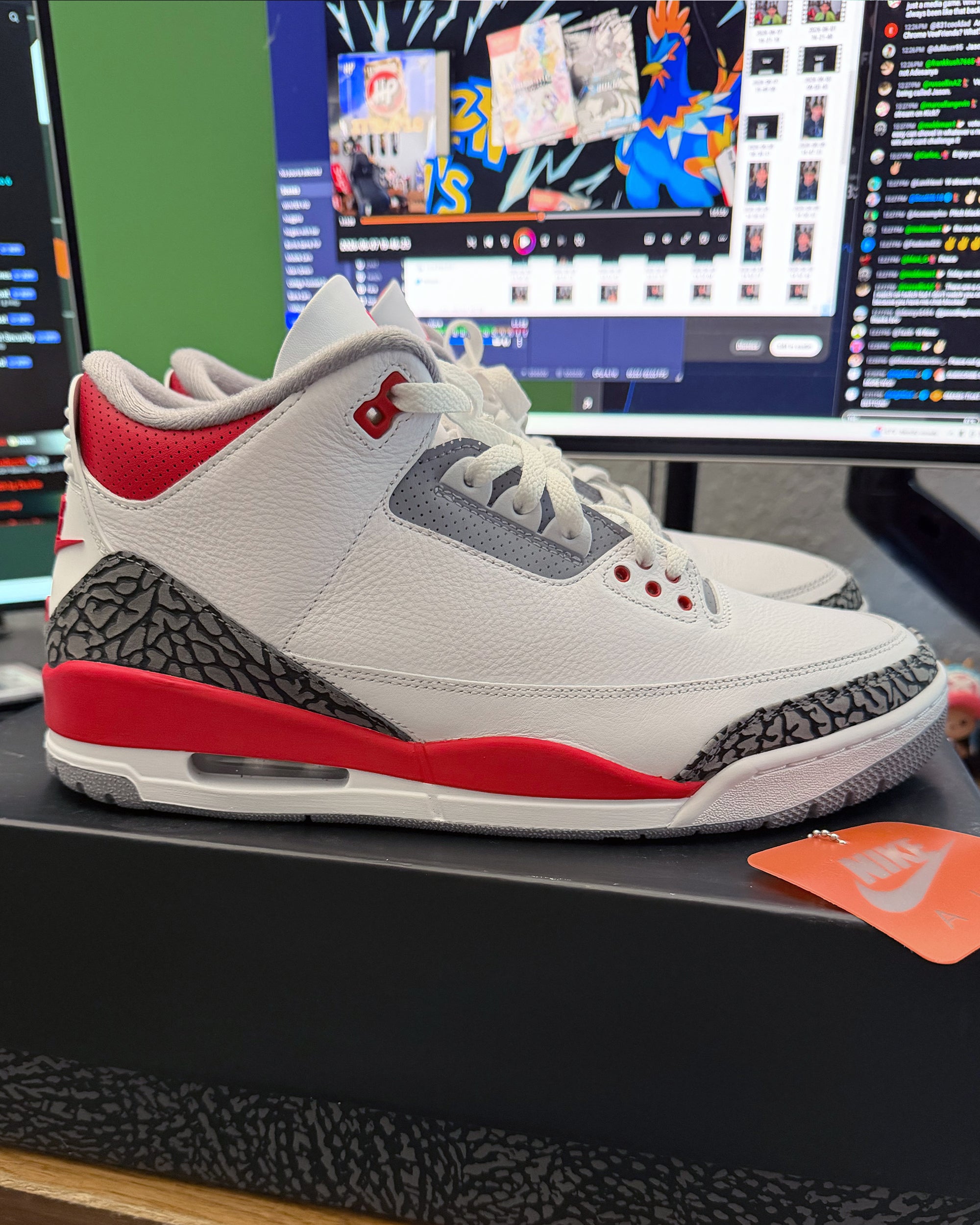 Air Jordan 3 Retro 'Fire Red' (Used)