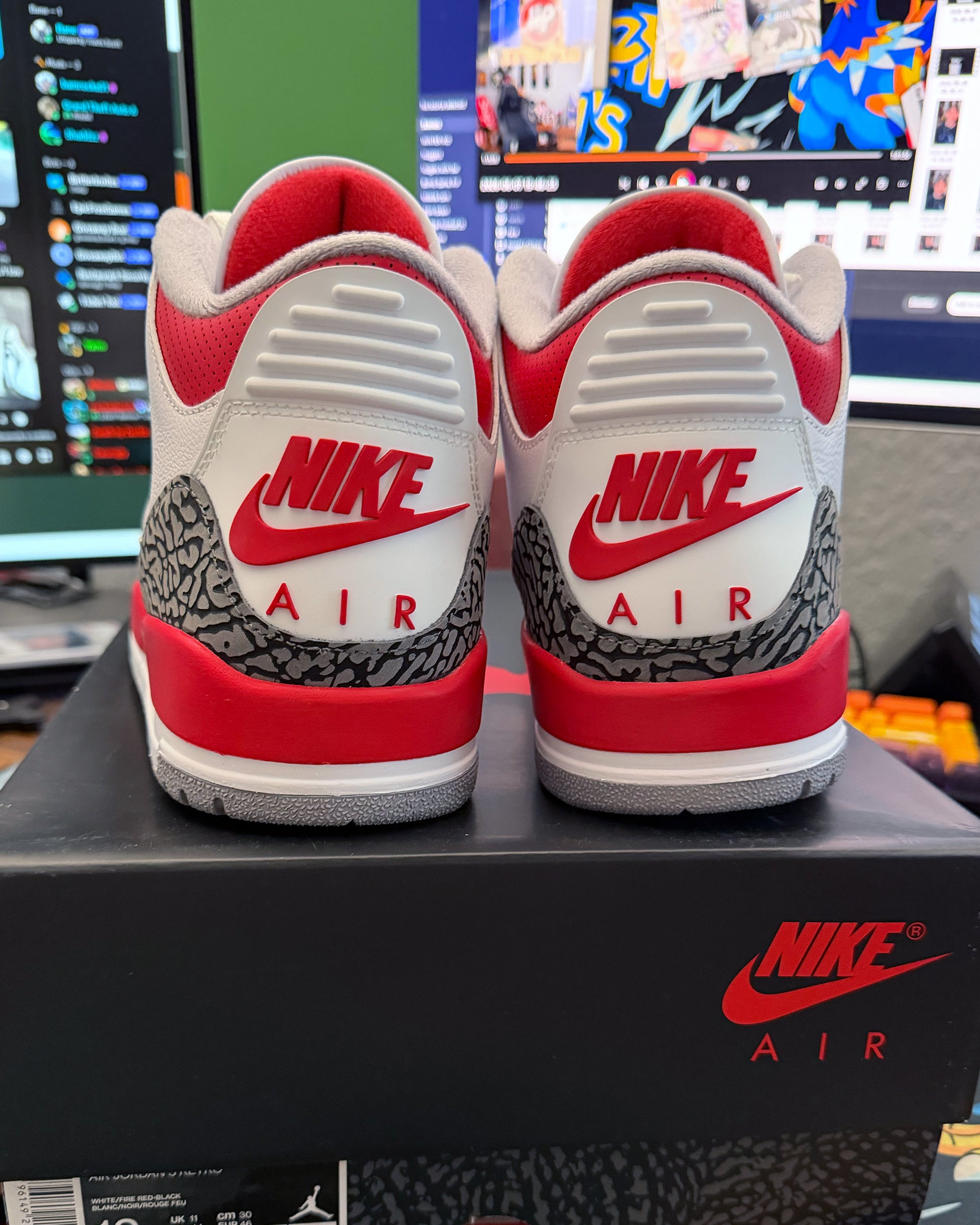 Air Jordan 3 Retro 'Fire Red' (Used)