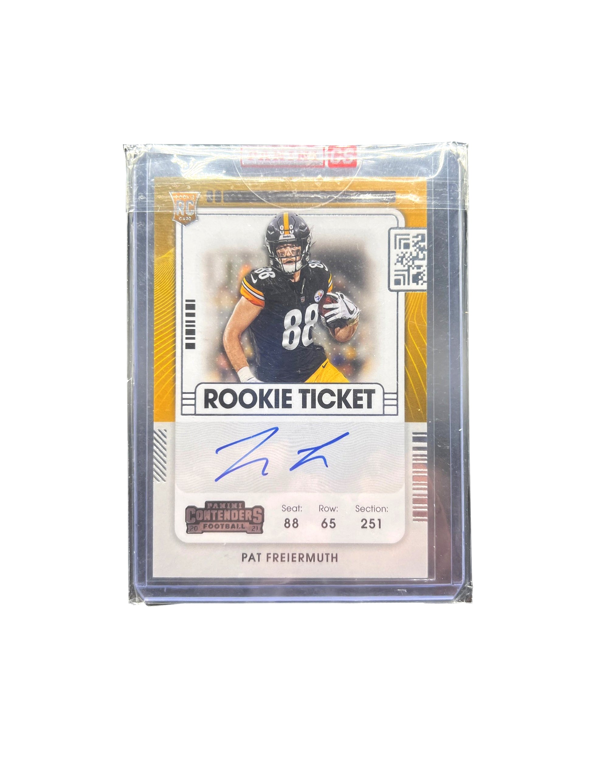 Pat Freiermuth Rookie Ticket Auto