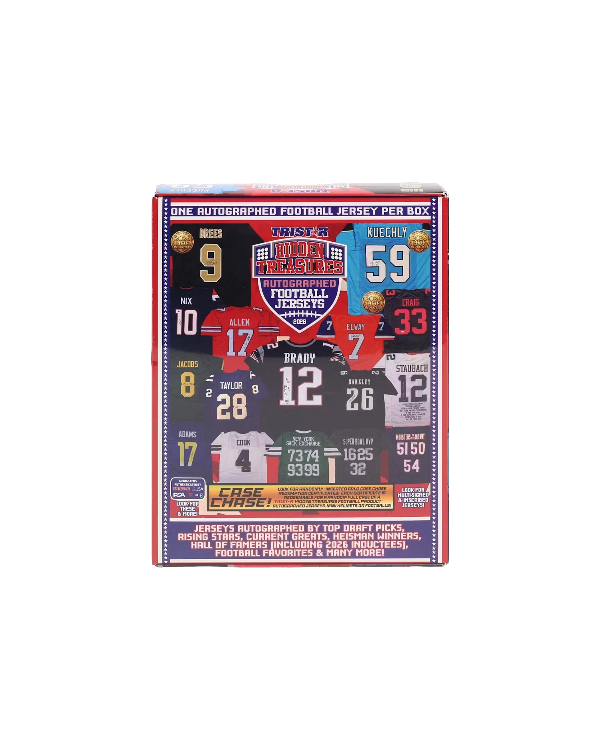 2026 TriStar Hidden Treasures Autographed Football Jersey Hobby Box (Pick Your Division) 2