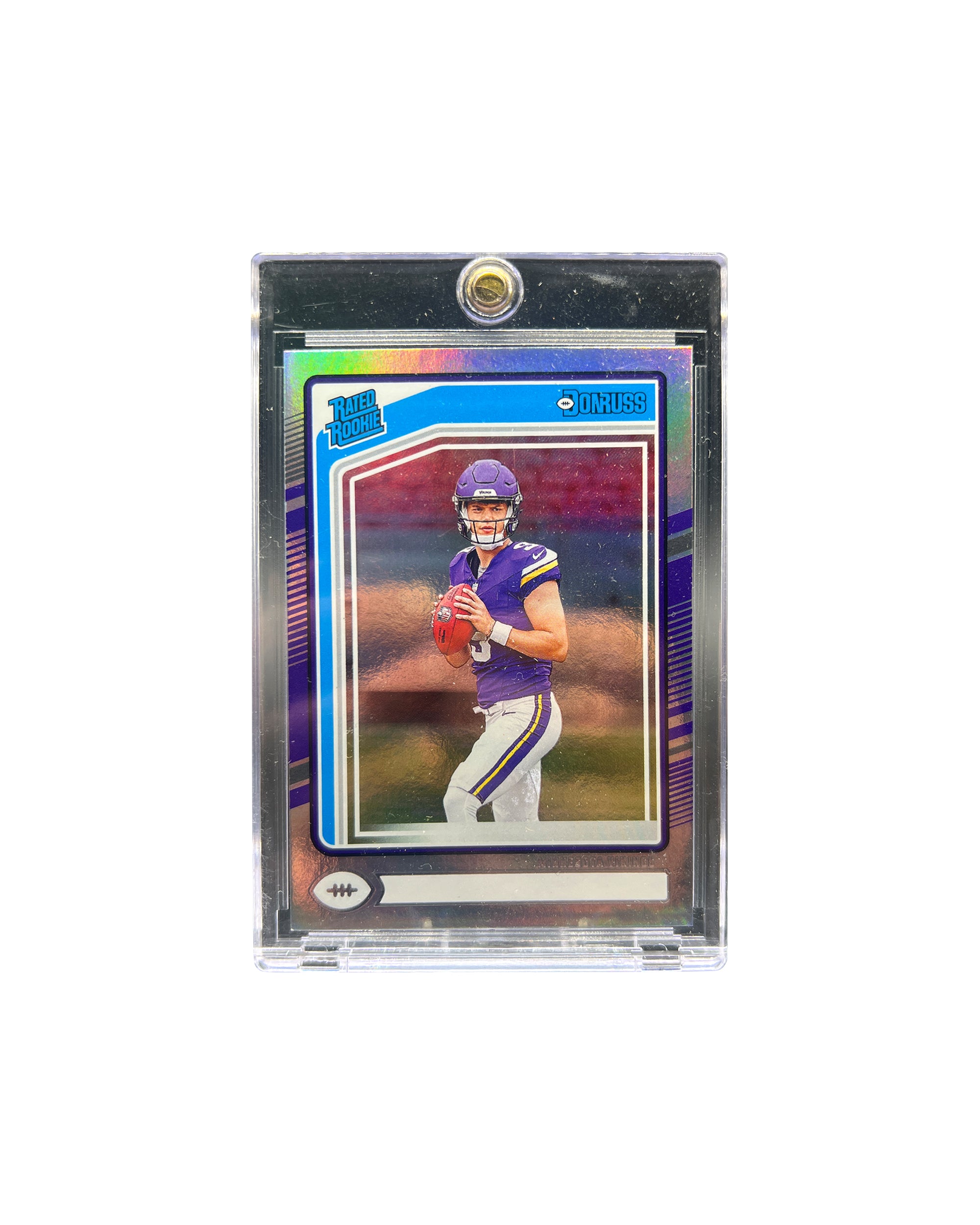 JJ McCarthy 2024 Donruss #303 No Name Rookie