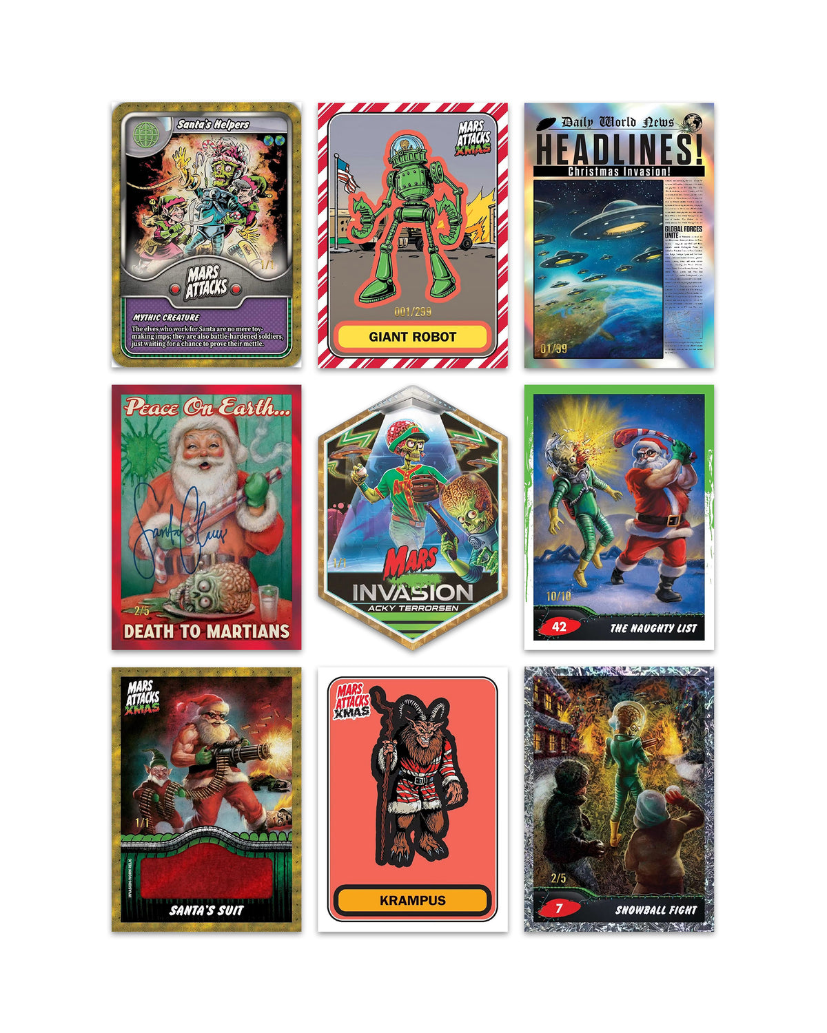 2026 Topps Mars Attacks Christmas Hobby Box Break