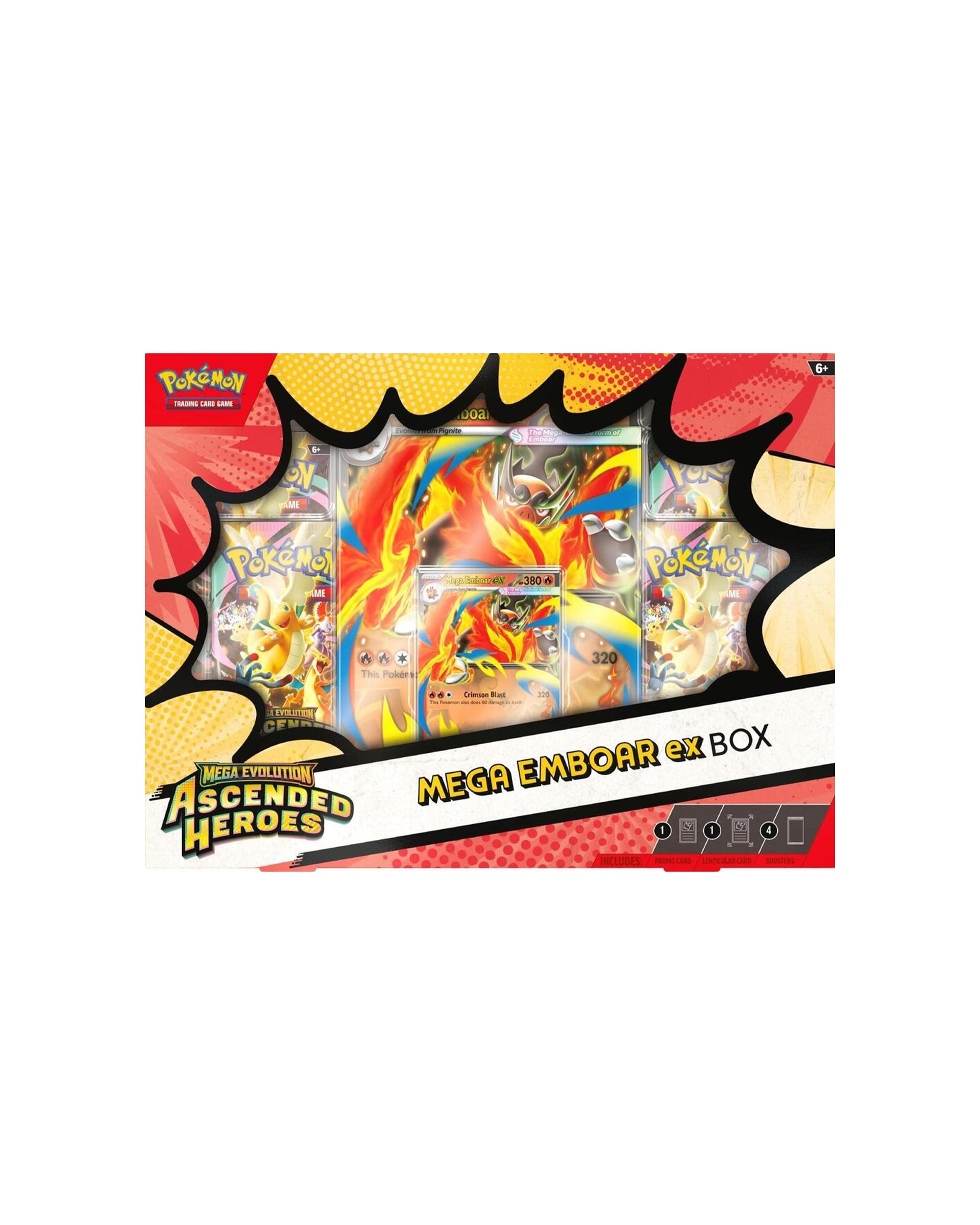 Ascended Heroes Mega Emboar ex Box