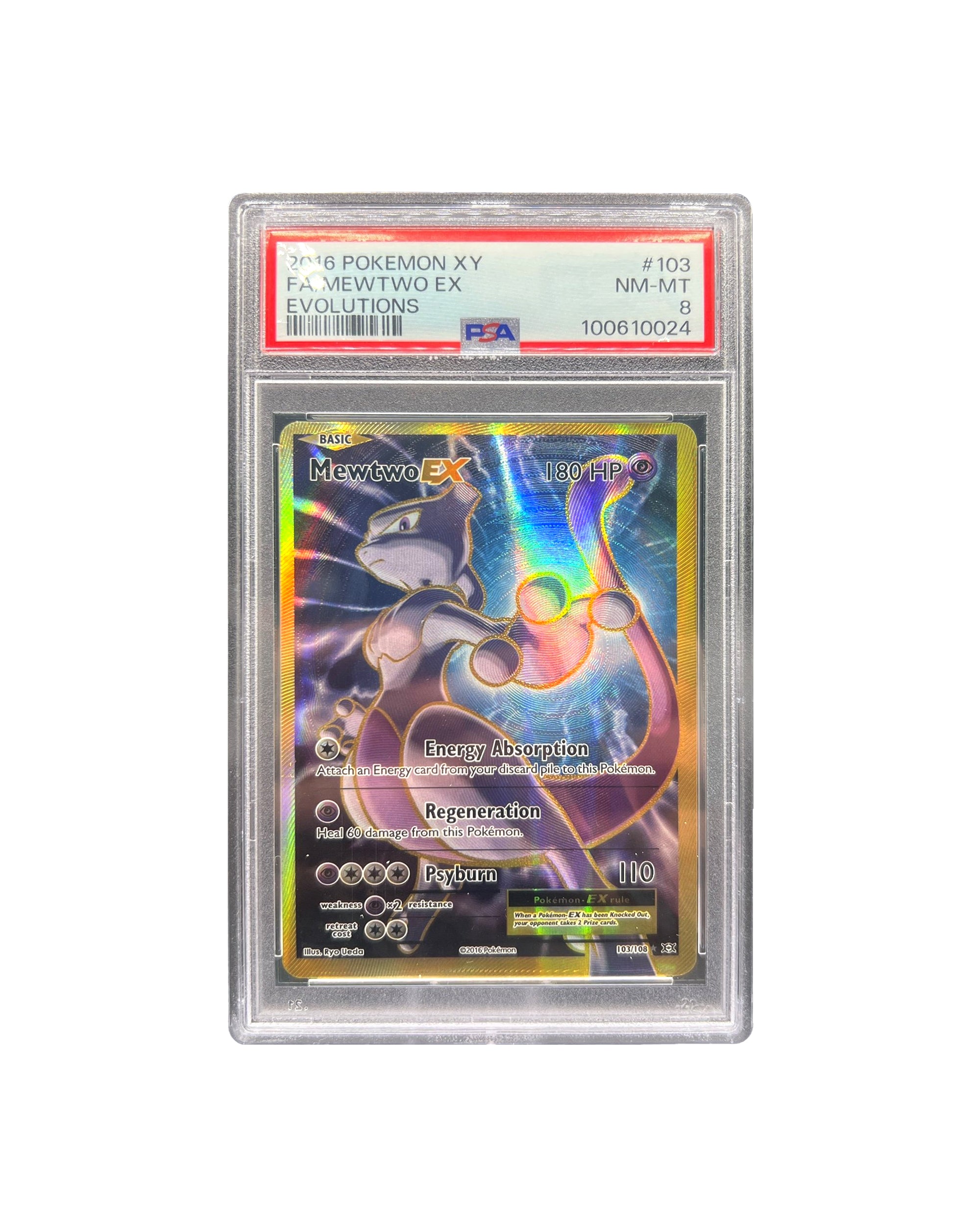Mewtwo Ex 2016 NM-MT 8