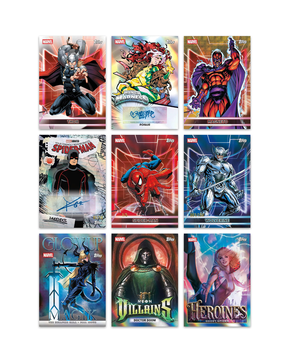 2026 Topps Marvel Neon Mega Box Break 1/2 Case