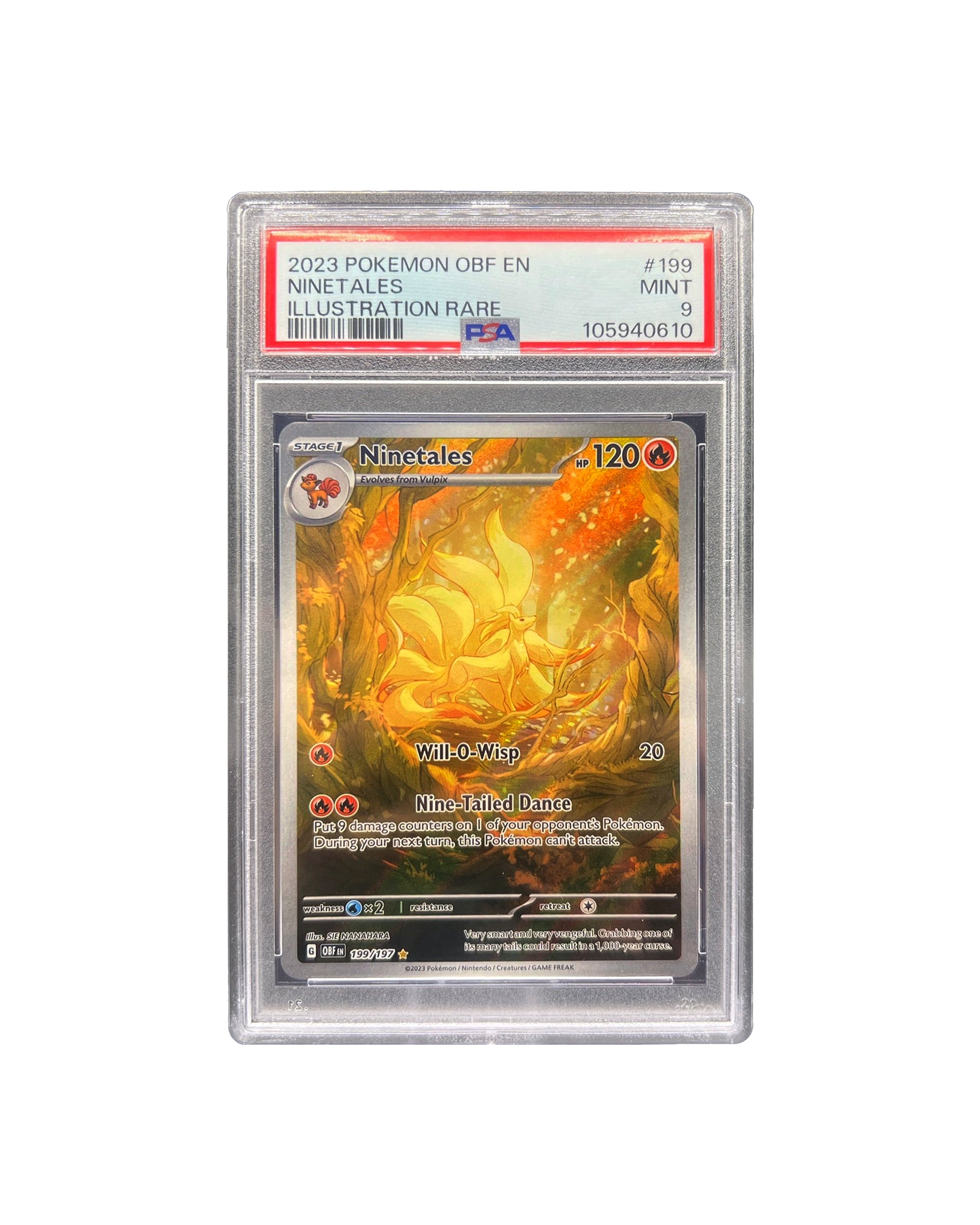 Ninetales IR Mint 9