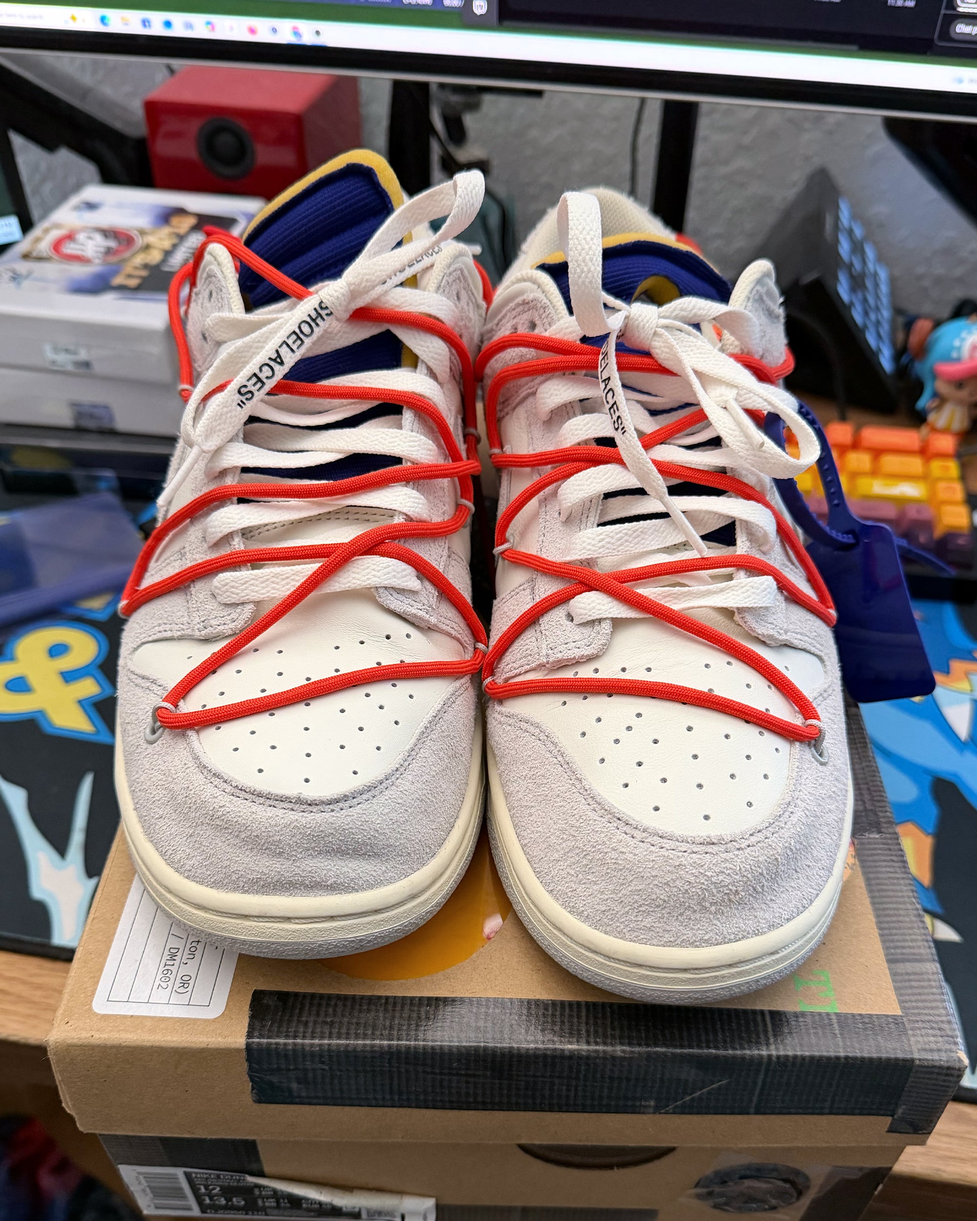 Off-White x Nike Dunk Low 'Lot 13' (Used)