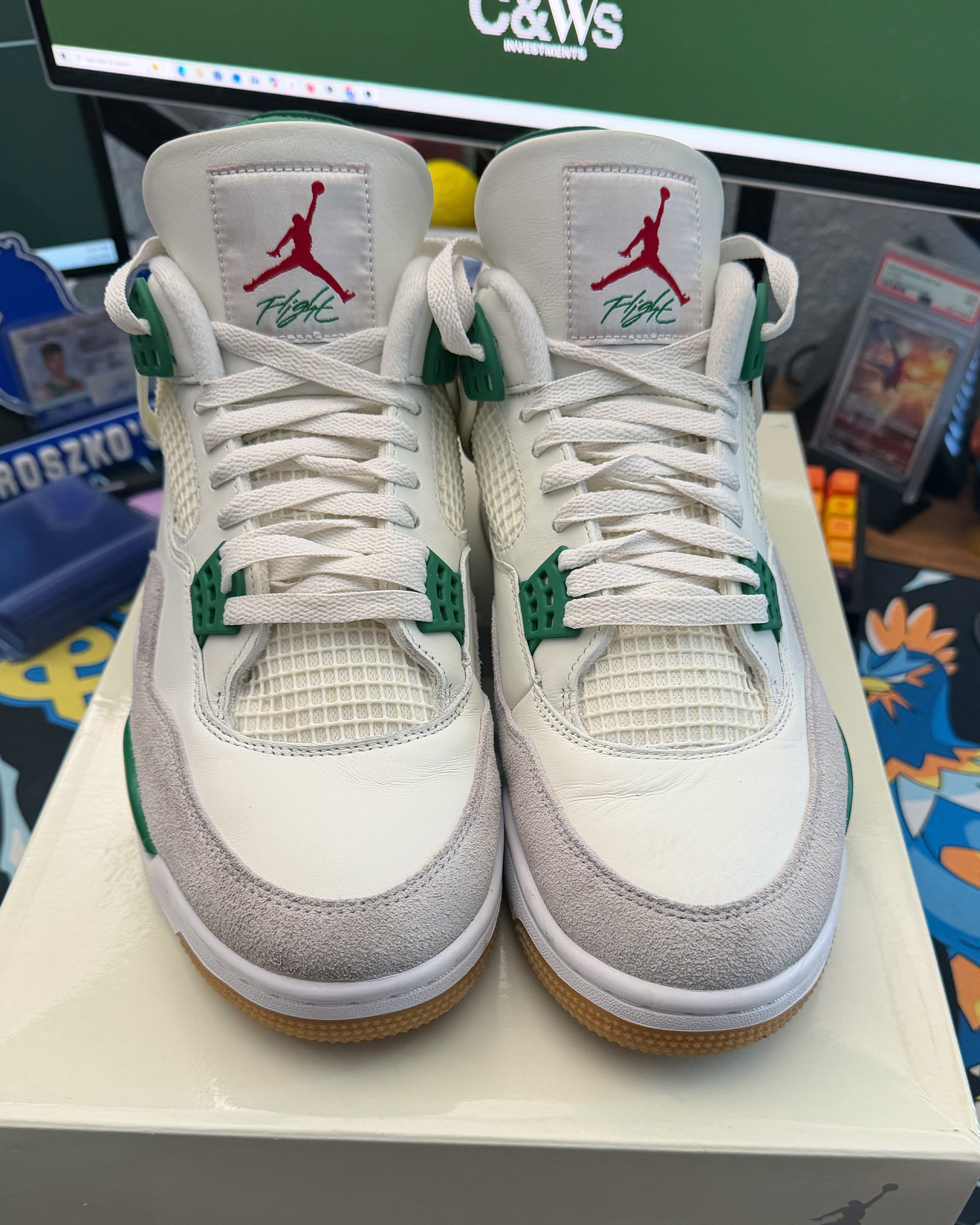 Jordan 4 Retro SB 'Pine Green' (Used)