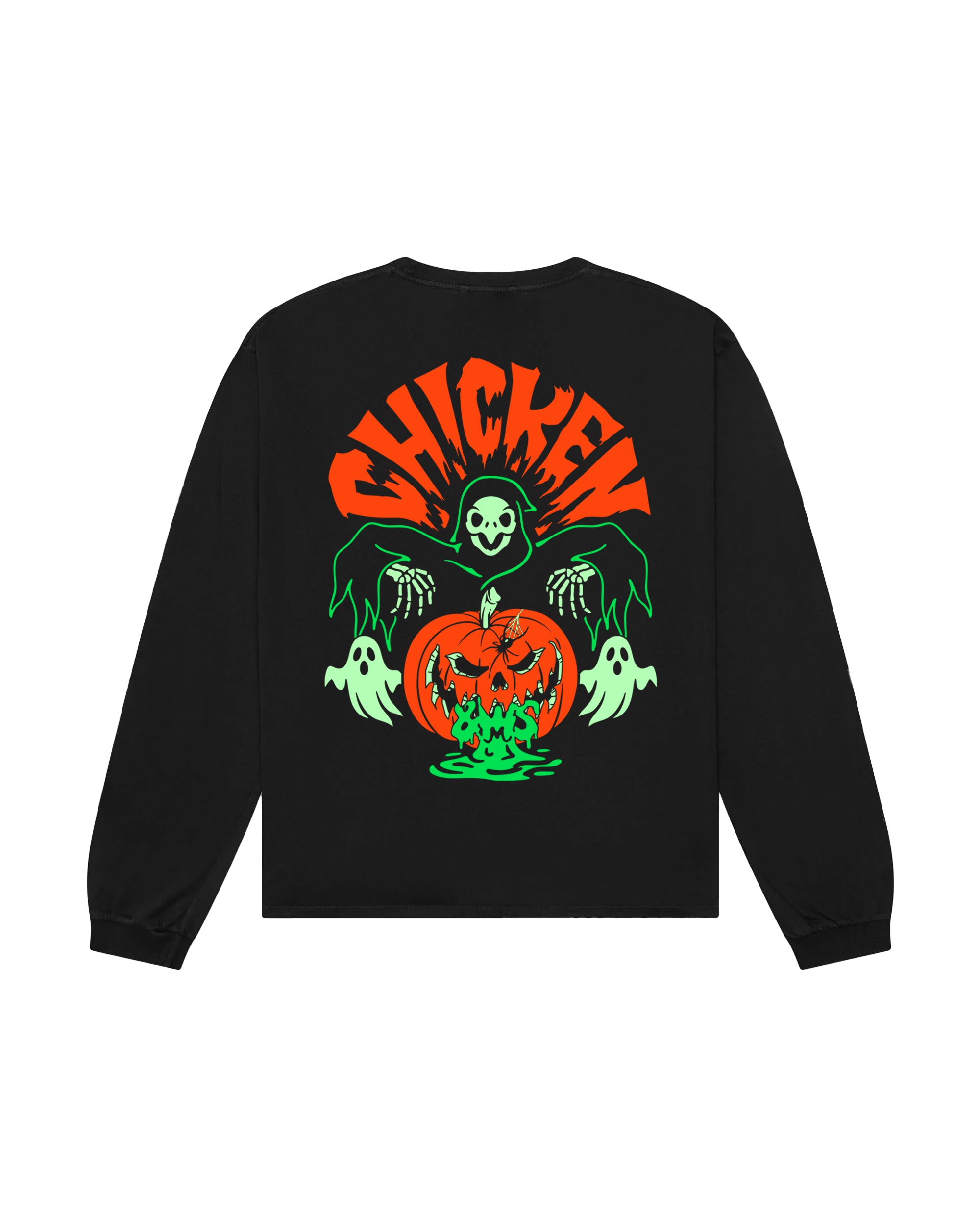 Spooky Glow in the Dark Long Sleeve – Chicken & W's