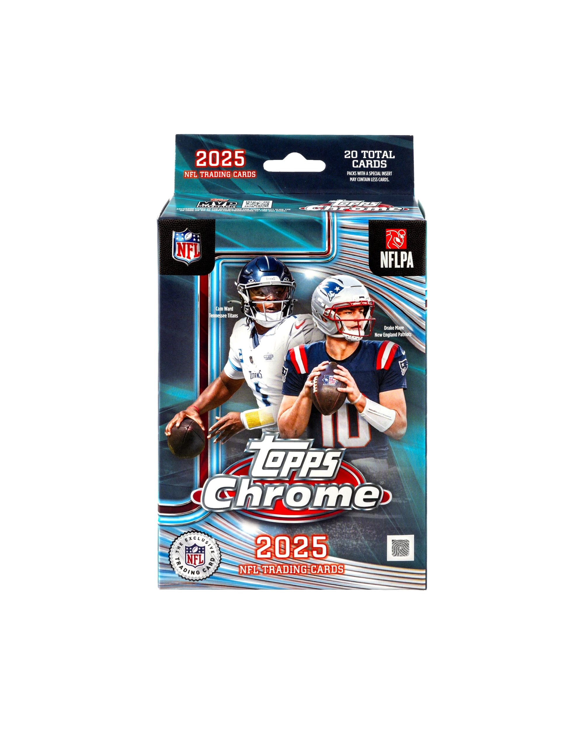 2025 Topps Chrome Football Hanger Box