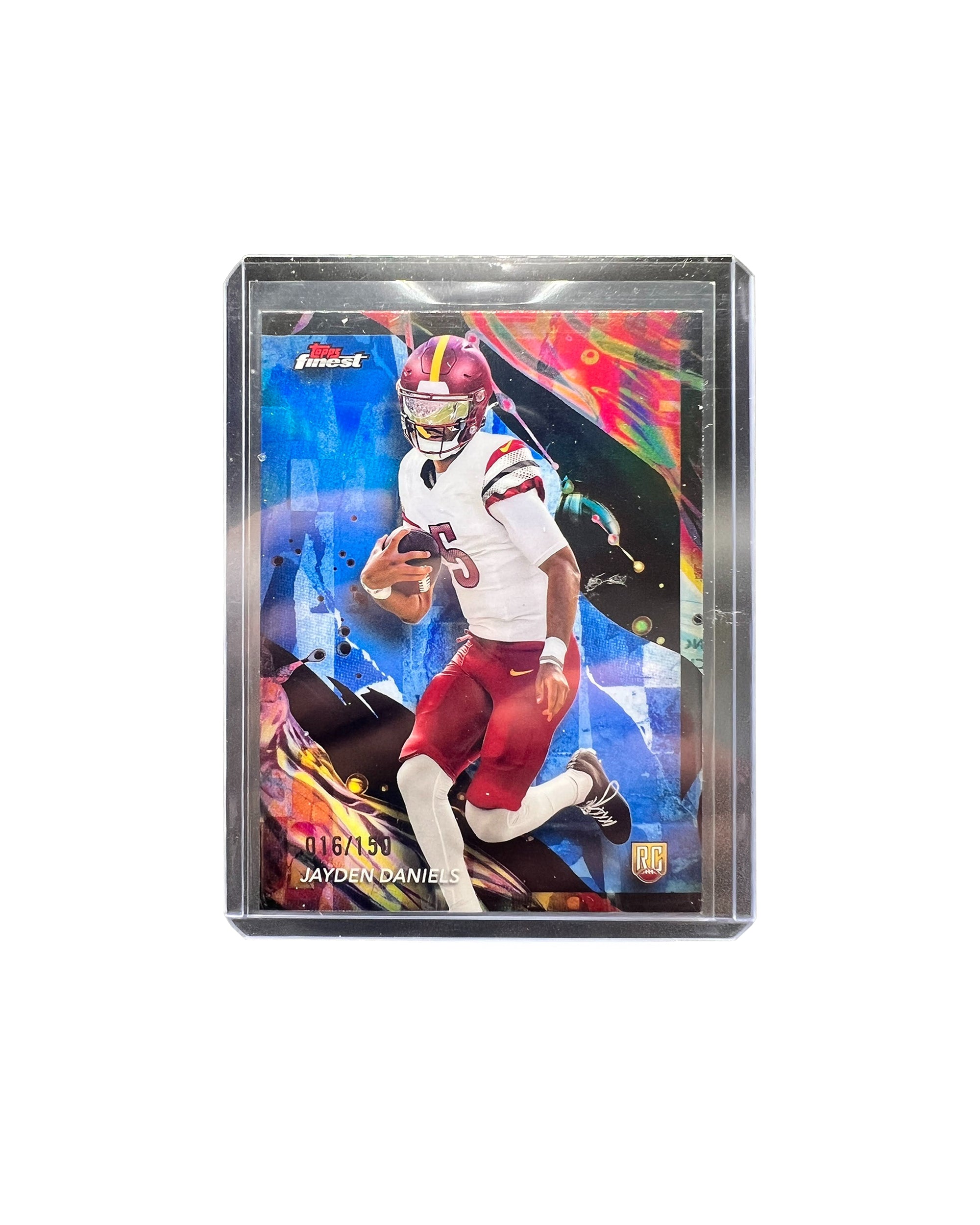 Topps Finest Football Uncommon Jayden Daniels Rookie 16/150
