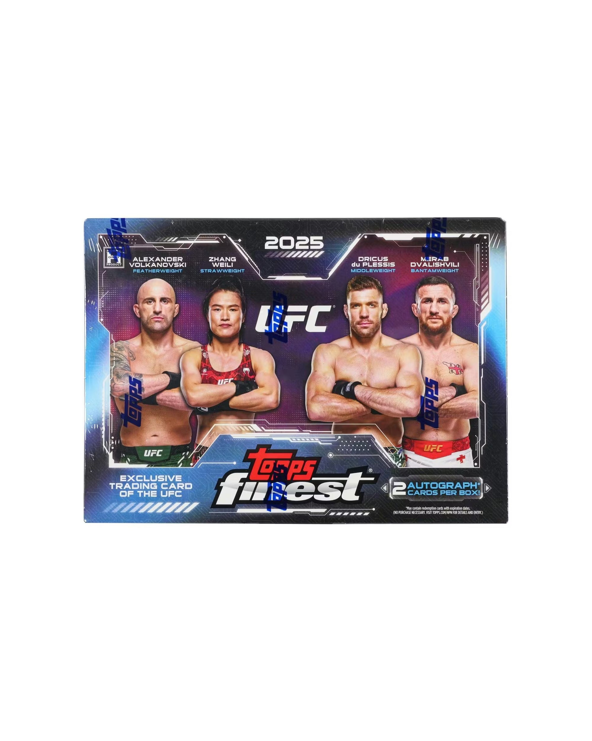 2025 Topps UFC Finest Hobby Box