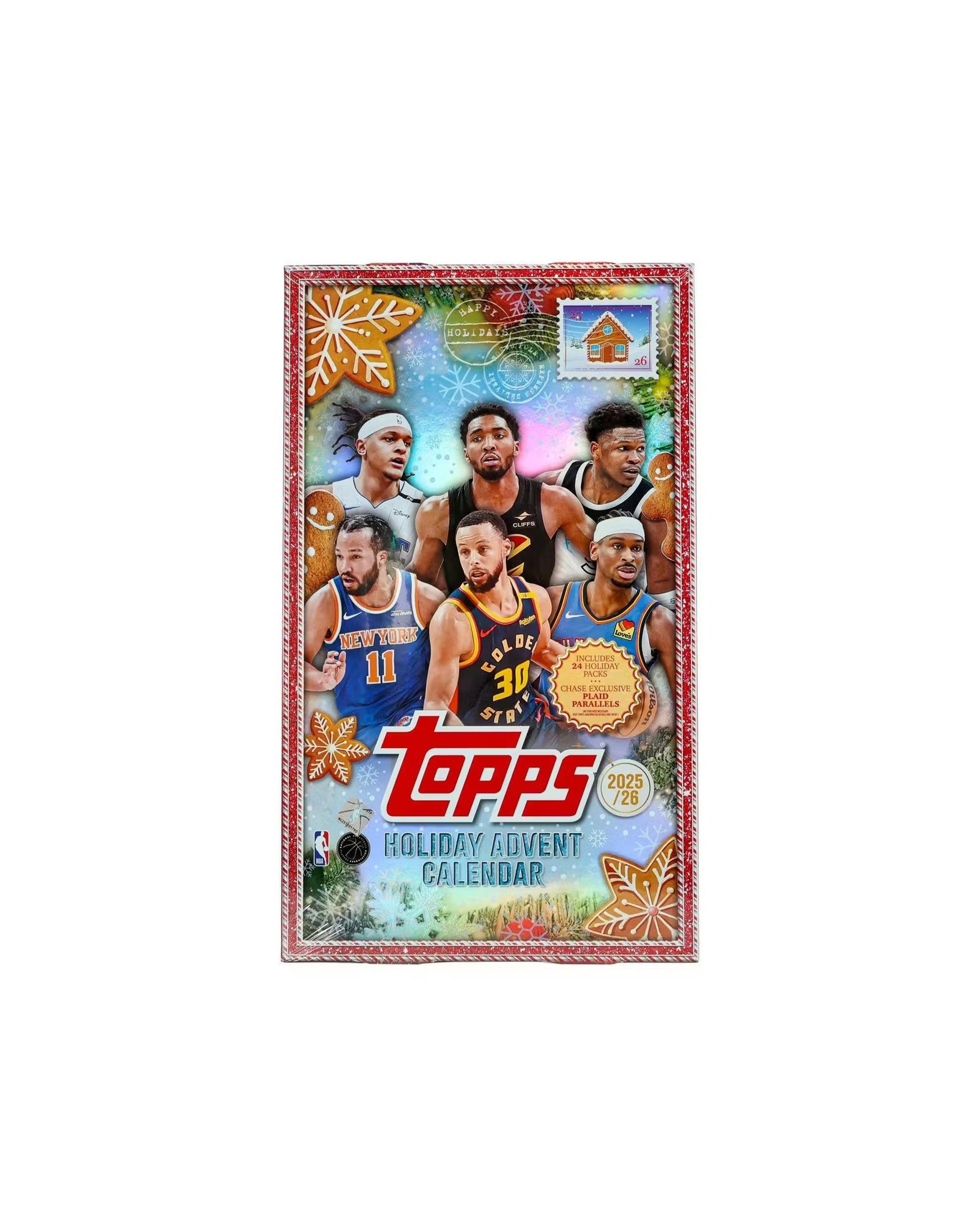 PYT 2025-26 Topps Holiday Basketball Countdown Calendar Box Break
