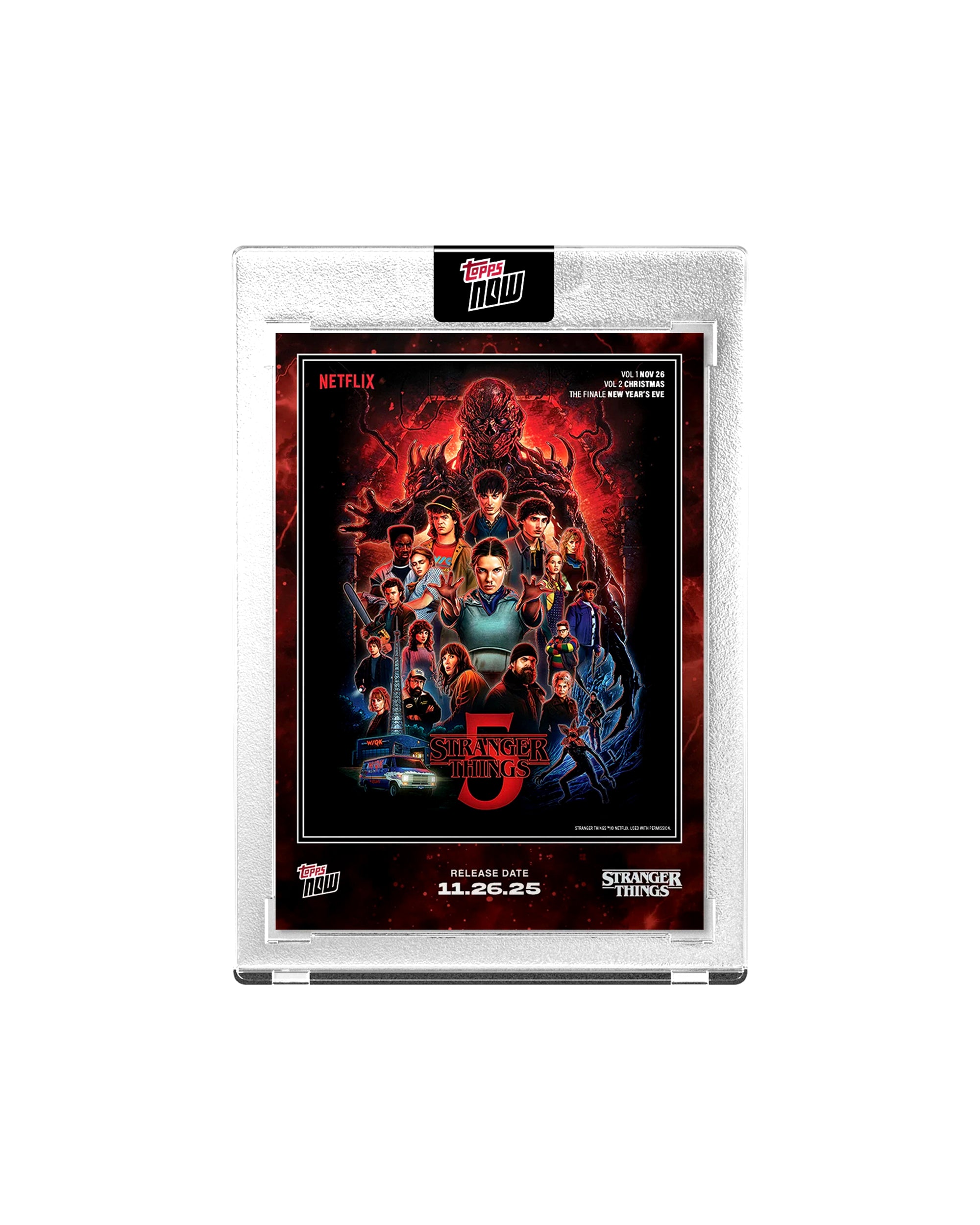 2025 Topps Now Stranger Things Season 5 Card