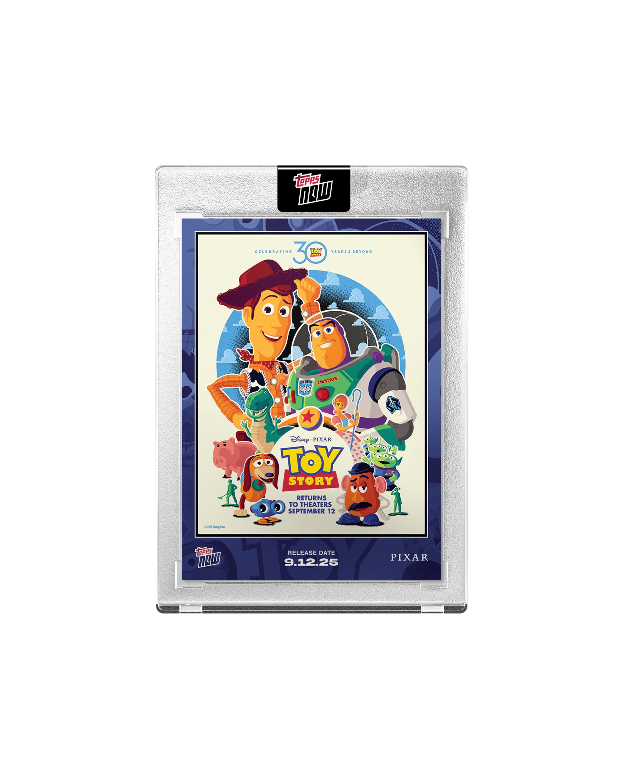 2025 Disney Topps NOW Toy Story 30th Anniversary Card