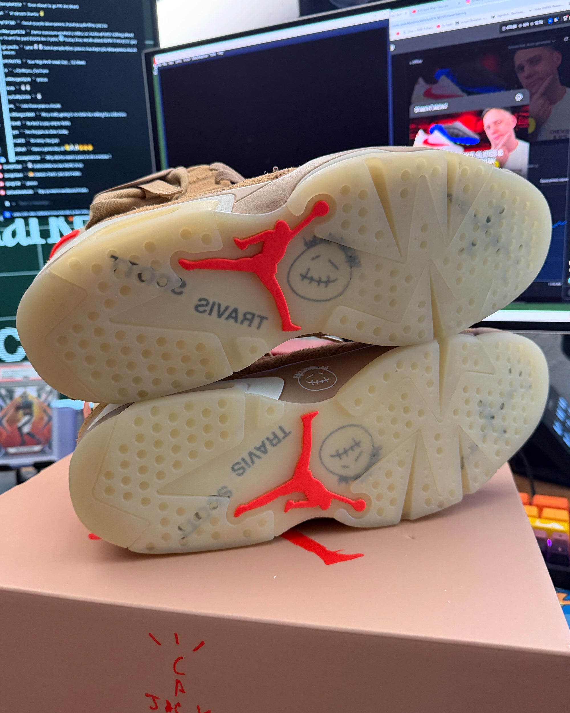 Travis Scott x Jordan 6 Retro 'British Khaki' (Used)
