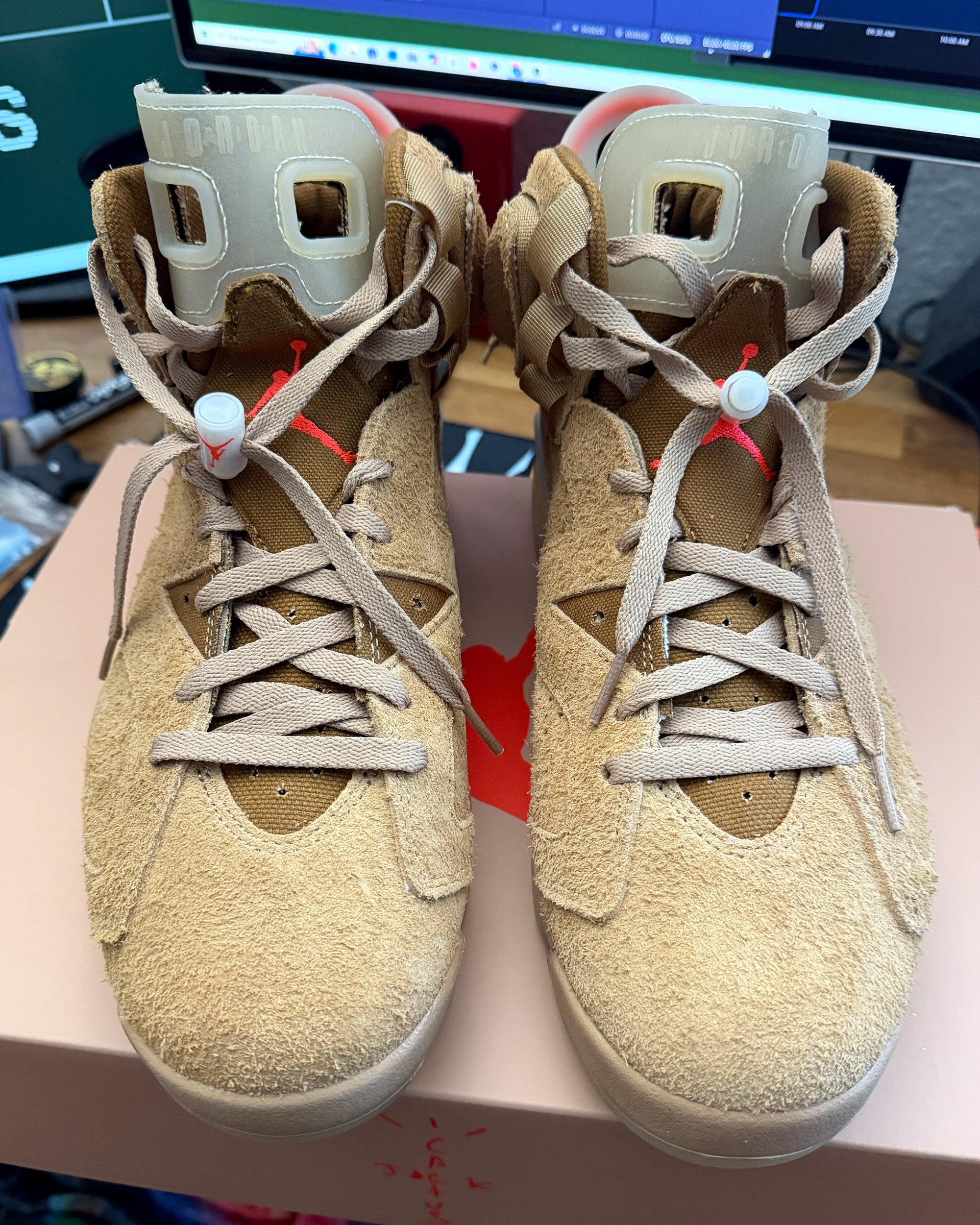 Travis Scott x Jordan 6 Retro 'British Khaki' (Used)