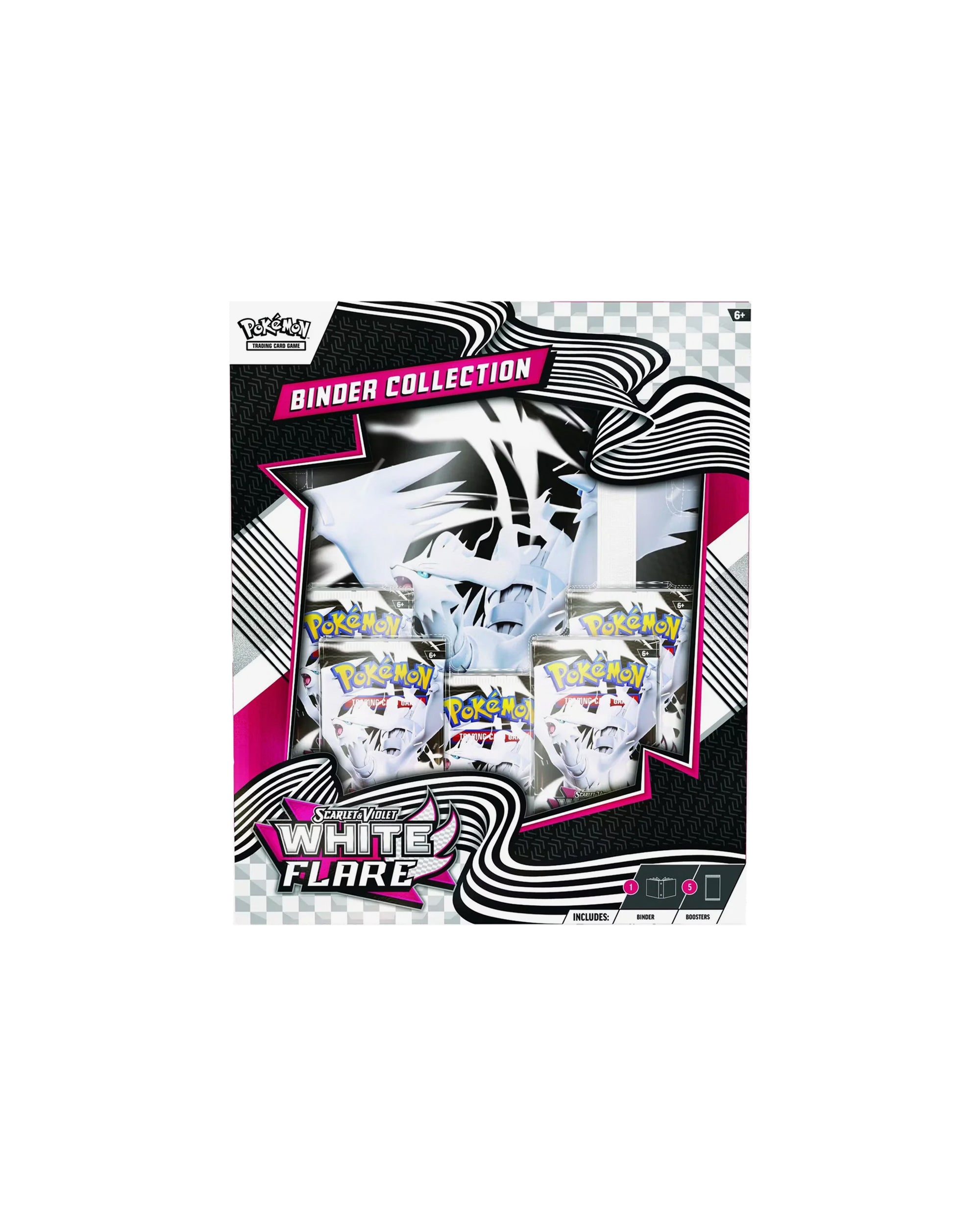White Flare Binder Collection