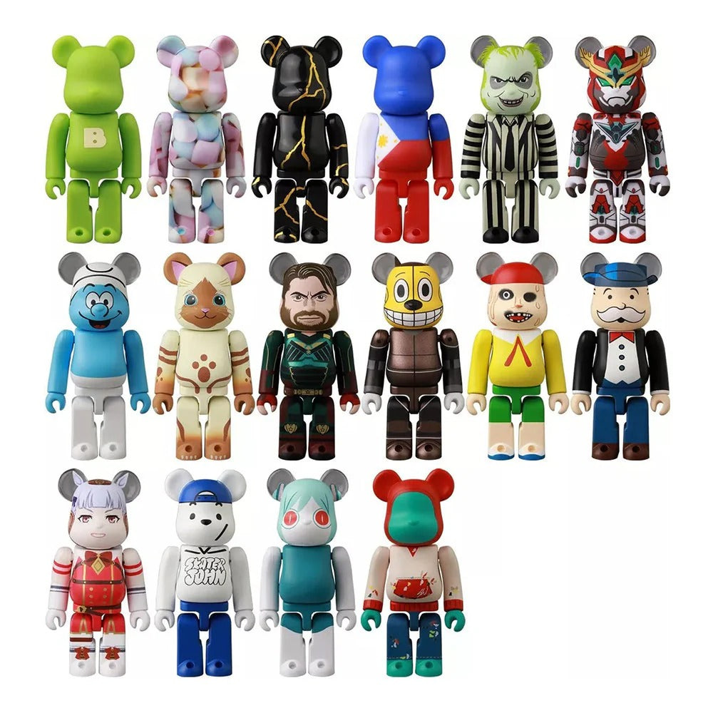 Bearbrick SERIES 43 1BOX 24個入 BEARBRICK Blind Box Series 43 (Full box, 24 pieces) Original