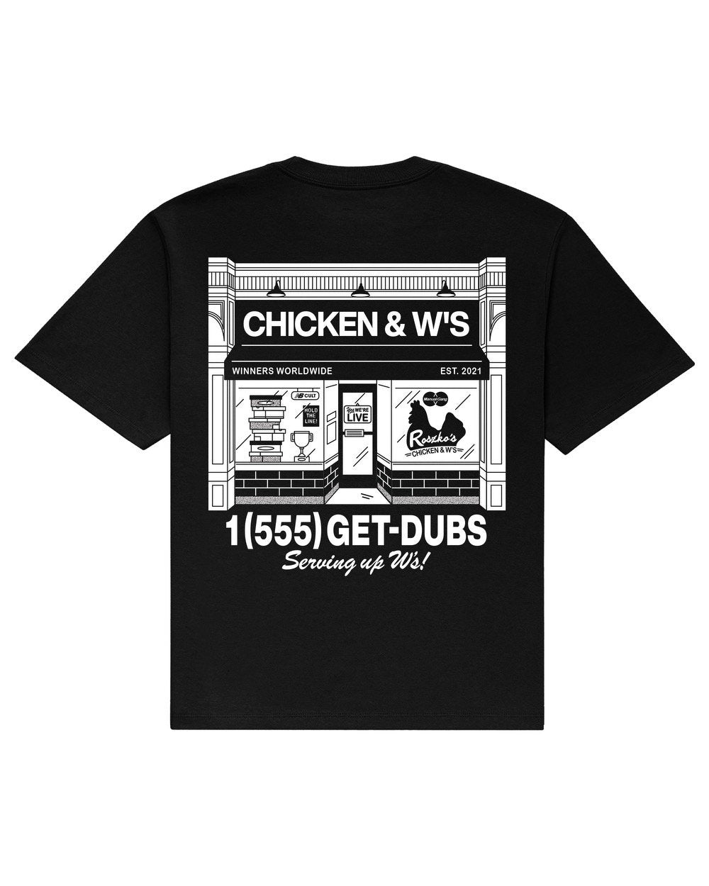 Staff Tee - Black / S (Seconde main)